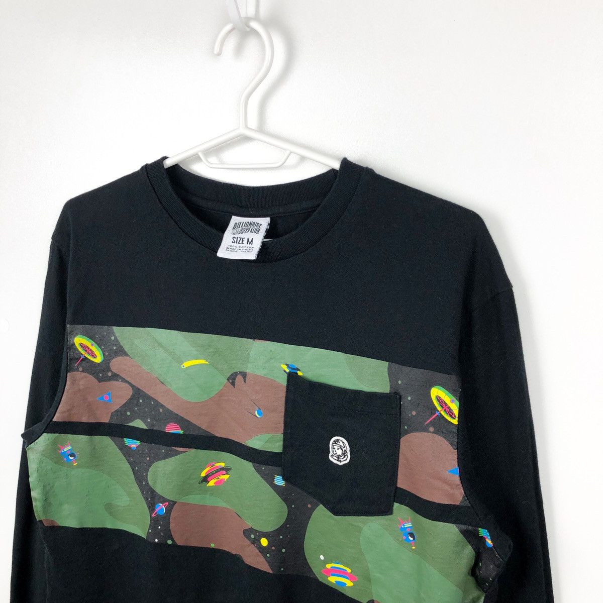 Billionaire Boys Club Billionaire Boys Club Camo Pocket Long Sleeve Tee Size US M / EU 48-50 / 2 - 2 Thumbnail