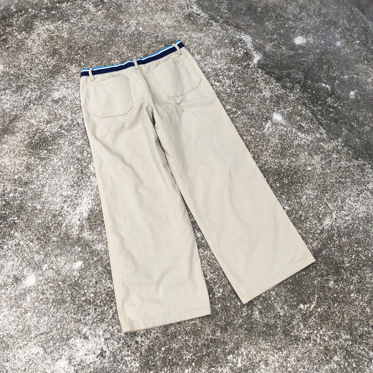 Designer × Issey Miyake × Sunao Kuwahara 🔥Rare🔥Sunao Kuwahara By Issey Baggy Crop Women Casual Pants Size 30" / US 8 / IT 44 - 4 Thumbnail