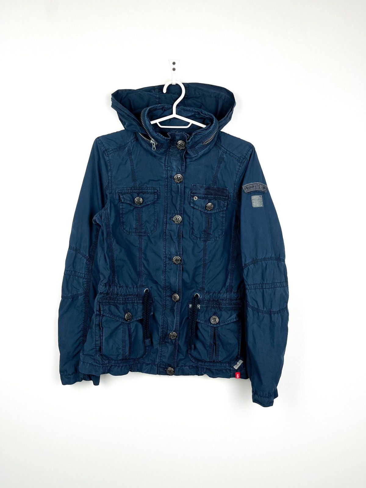 Japanese Brand VINTAGE EDC Y2K LIGHT JACKET WOMENS L Size L / US 10 / IT 46 - 1 Thumbnail
