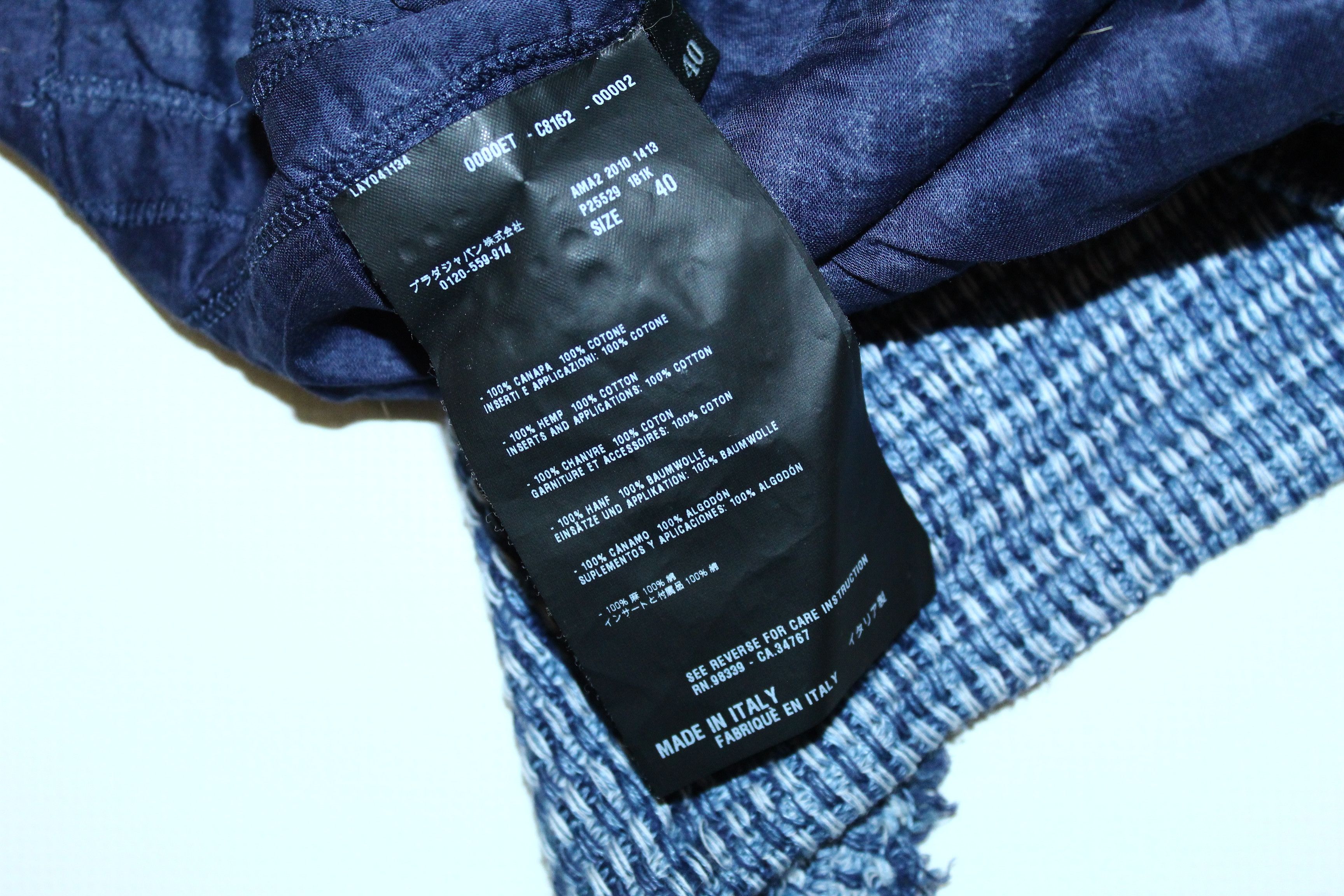 Prada Prada Milano Tweed Knit Distressed Jacket/ Cardigan Size S / US 4 / IT 40 - 9 Thumbnail