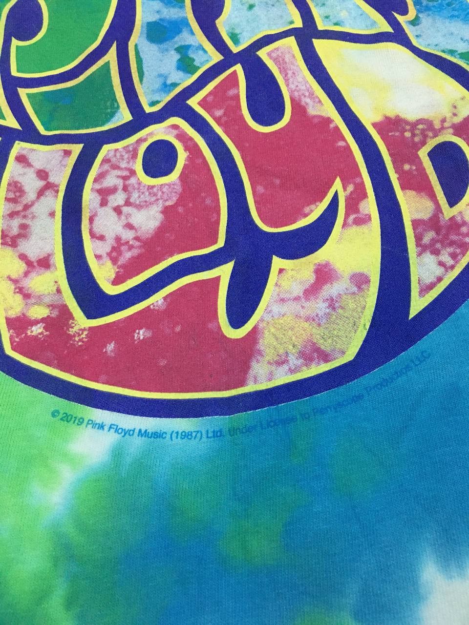 Band Tees × Liquid Blue × Pink Floyd Pink Floyd Tie Dye Liquid Blue Shirt Size US XL / EU 56 / 4 - 3 Thumbnail