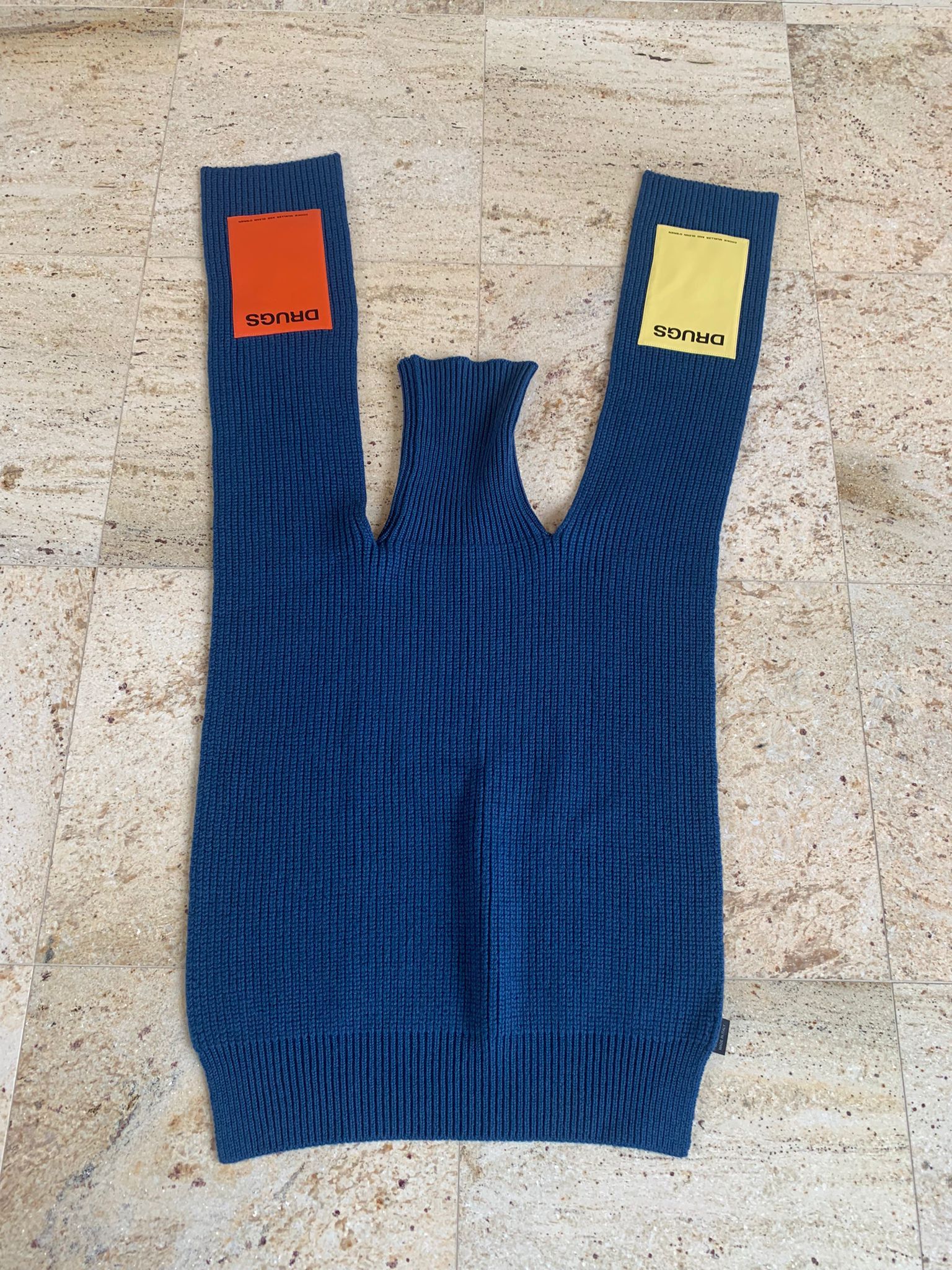 トップス raf simons SINGLE PANEL PATCH TURTLENECK Raf Simons Black Single Panel Patch Turtleneck Raf Simons