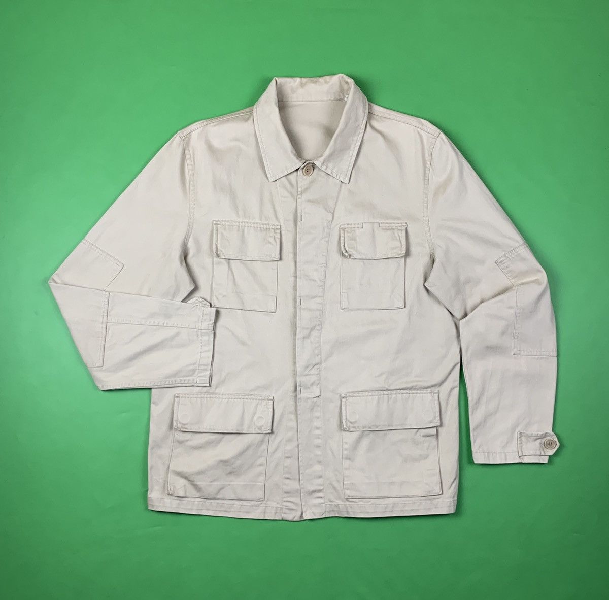 Helmut Lang AW 98 Helmut Lang Vintage Cotton Safari Jacket | Grailed
