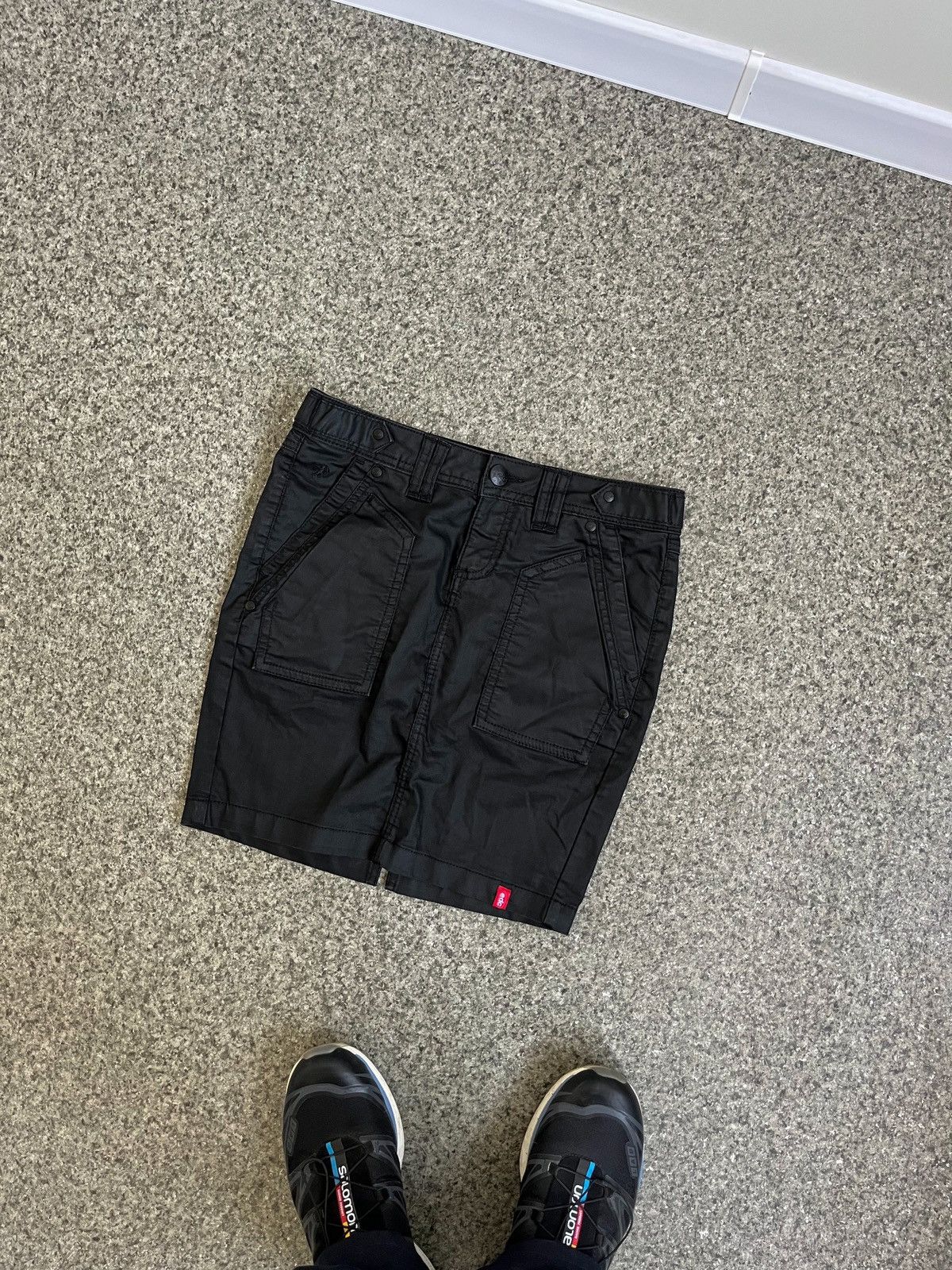Japanese Brand VINTAGE Y2K SKIRT EDC WOMENS SIZE 34 waxed cotton Size 24" / US 00 / IT 34 - 1 Thumbnail