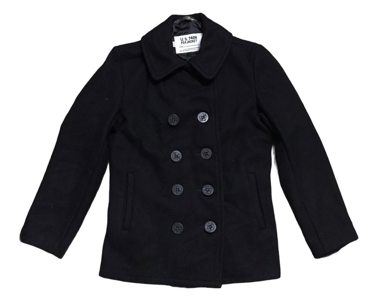 Schott × Vintage Vintage Schott NYC Pea Military Design Jacket Size XS / US 0-2 / IT 36-38 - 2 Thumbnail