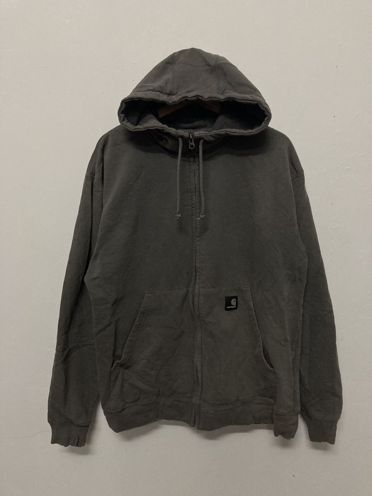 Carhartt Carhatt DWR Back Design Distressed Hoodie Size US L / EU 52-54 / 3 - 4 Thumbnail