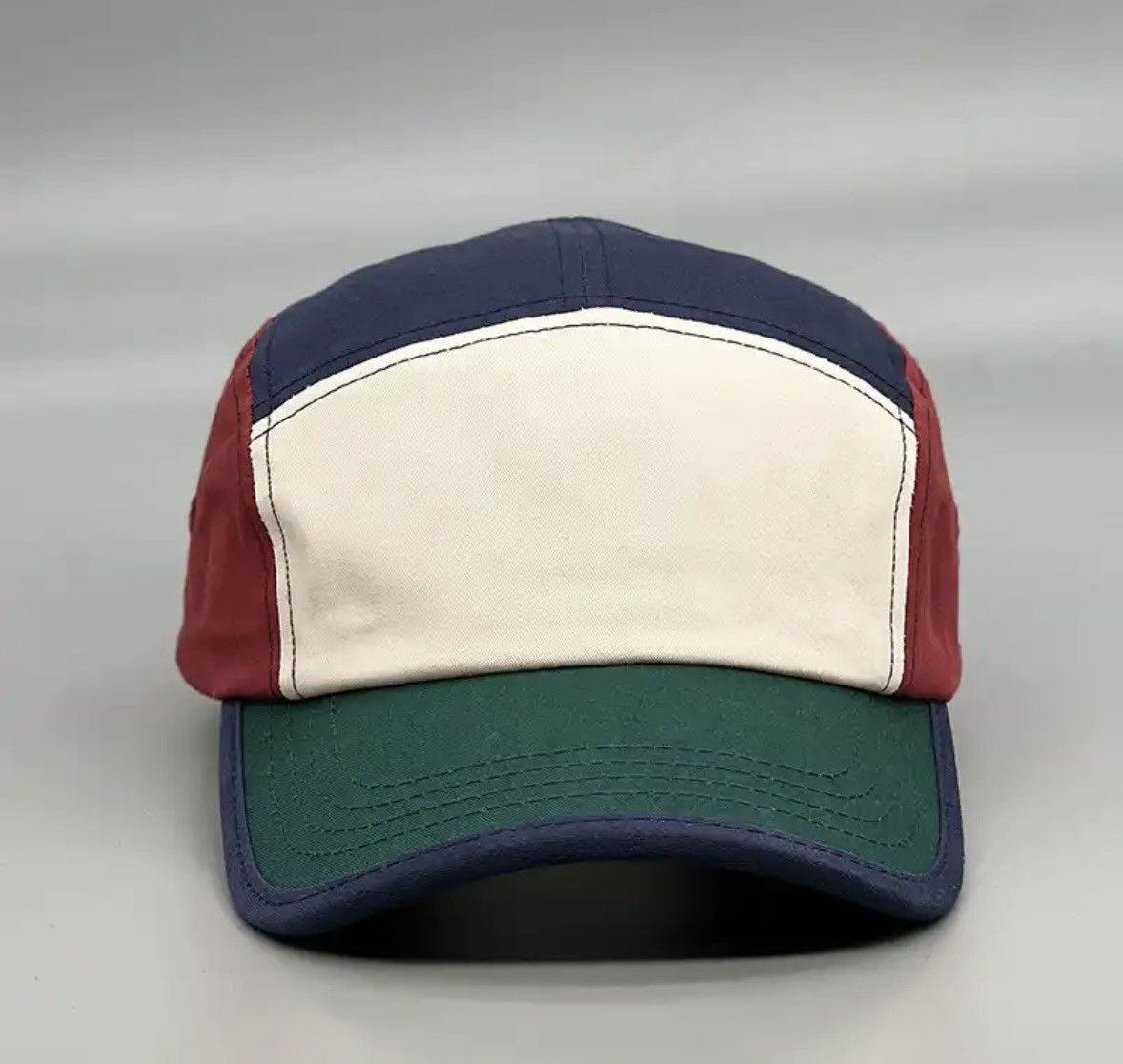 Designer Five Colour Stitching Cap | Grailed