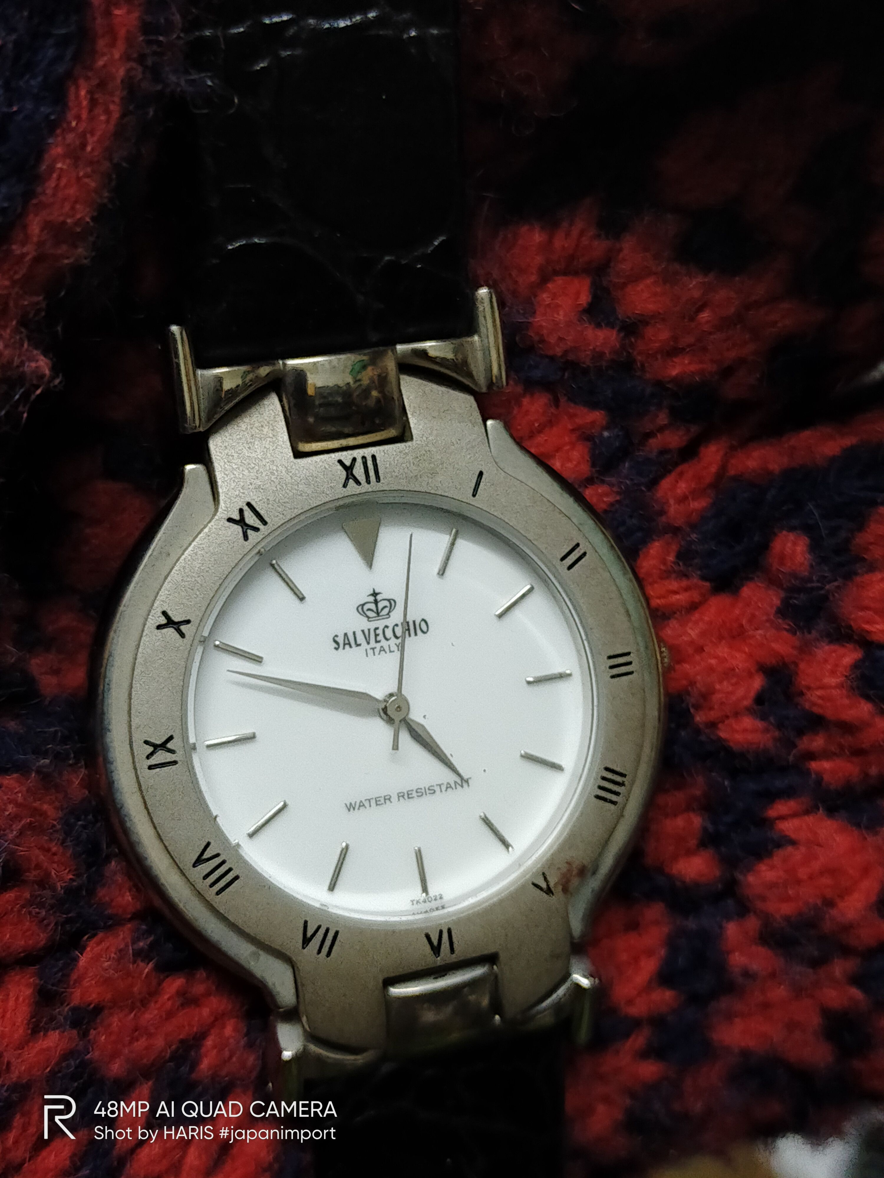 Vintage RETRO SALVECCHIO ITALY WATCH (LUXURY FASHION WATCH) Size ONE SIZE - 2 Thumbnail