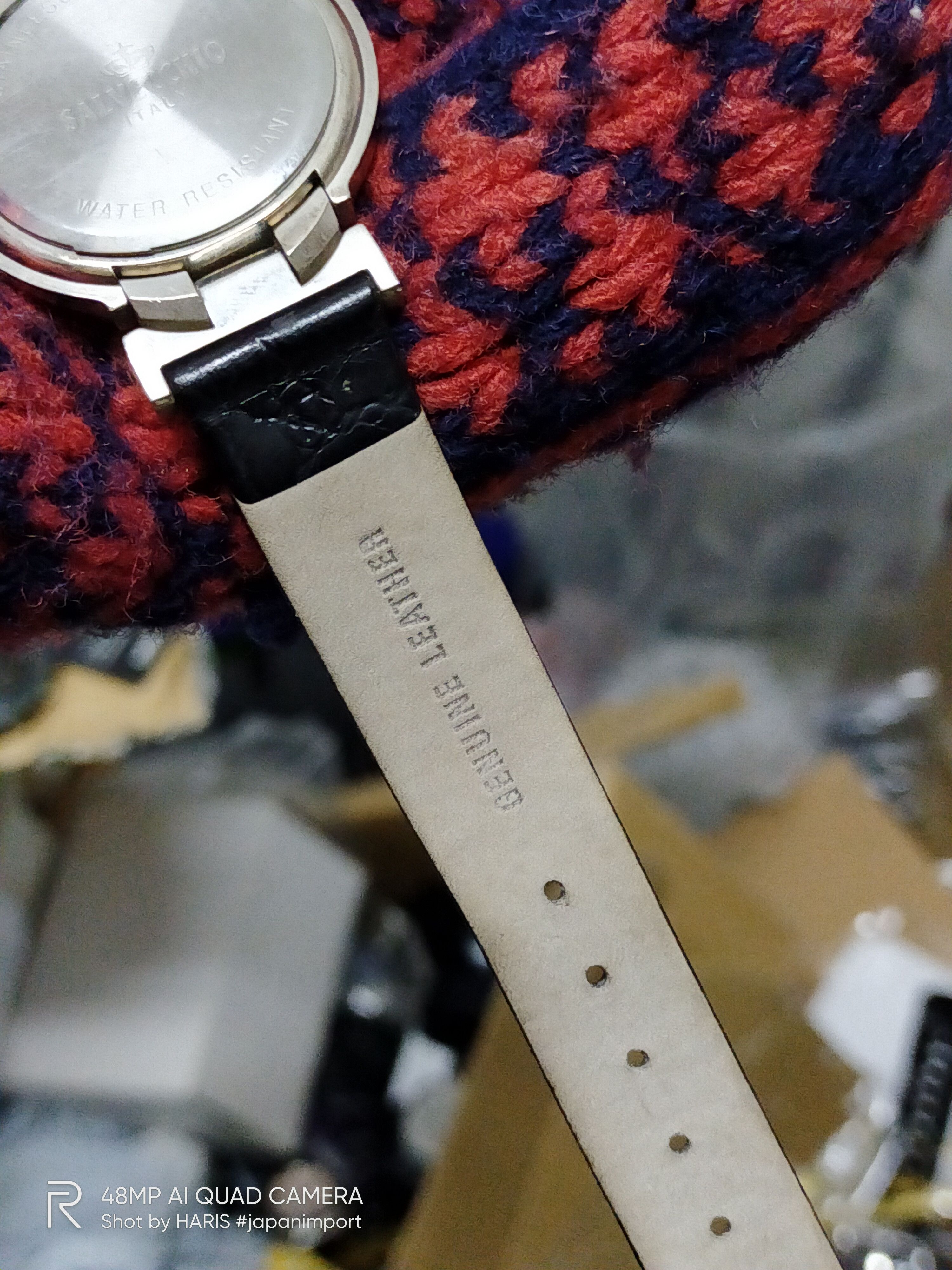 Vintage RETRO SALVECCHIO ITALY WATCH (LUXURY FASHION WATCH) Size ONE SIZE - 10 Thumbnail