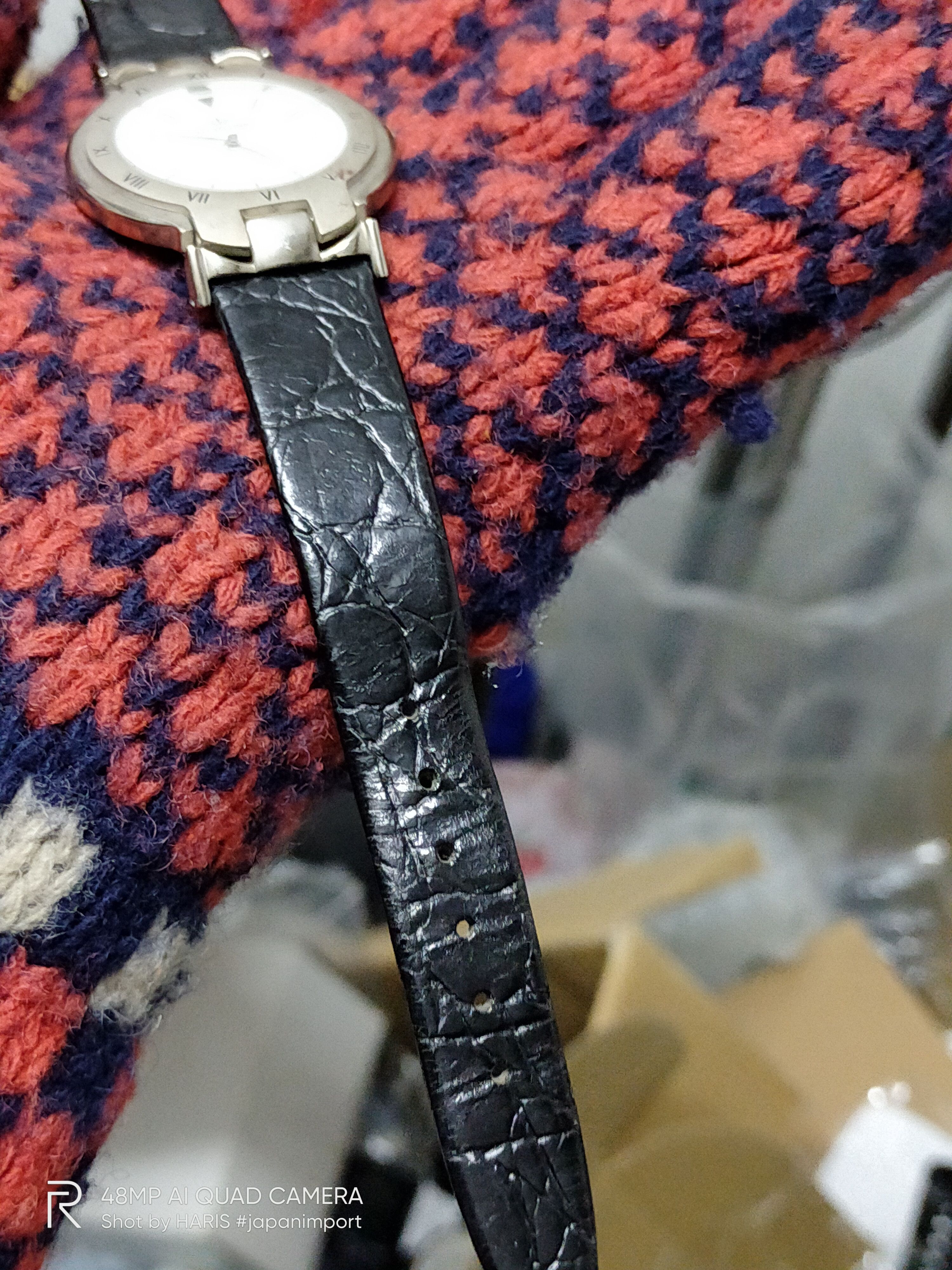 Vintage RETRO SALVECCHIO ITALY WATCH (LUXURY FASHION WATCH) Size ONE SIZE - 8 Thumbnail