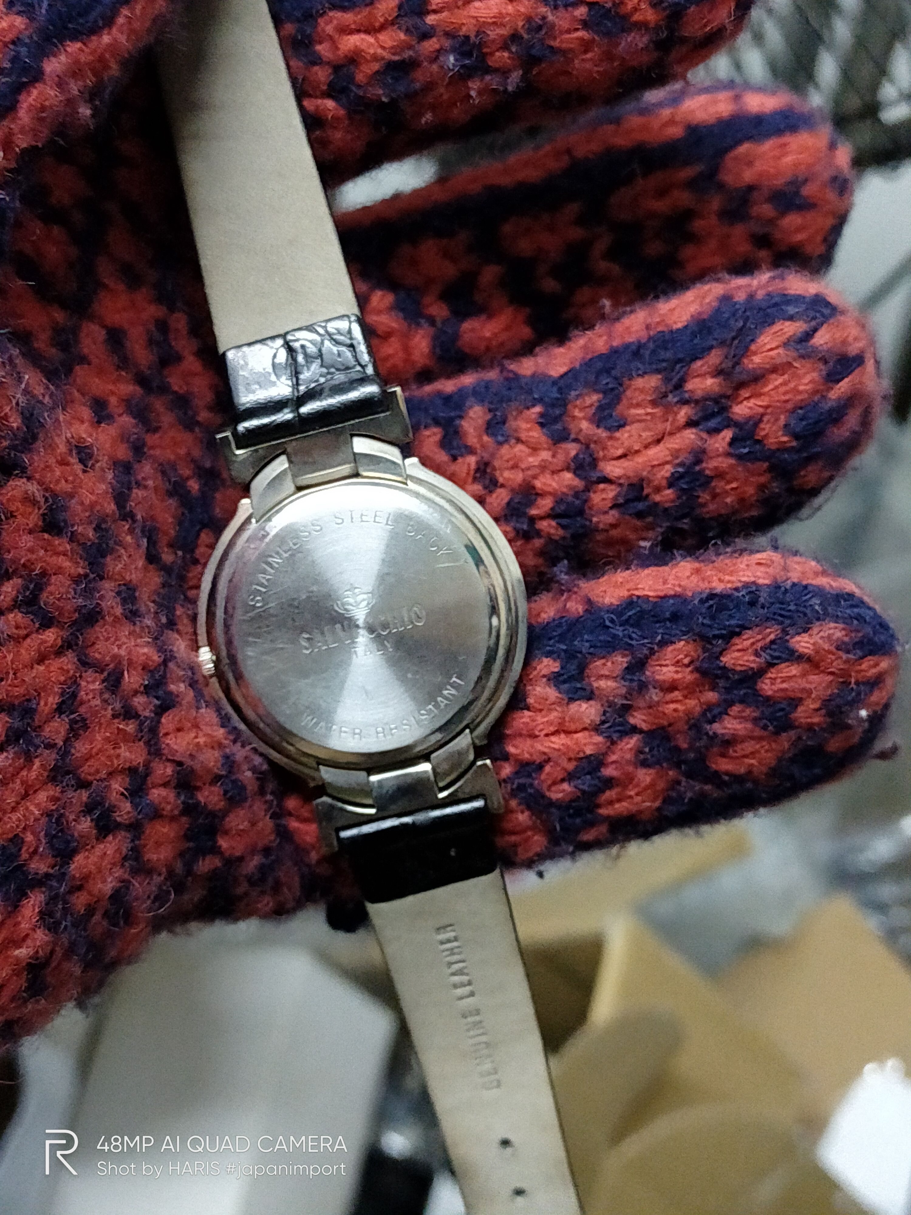 Vintage RETRO SALVECCHIO ITALY WATCH (LUXURY FASHION WATCH) Size ONE SIZE - 9 Thumbnail