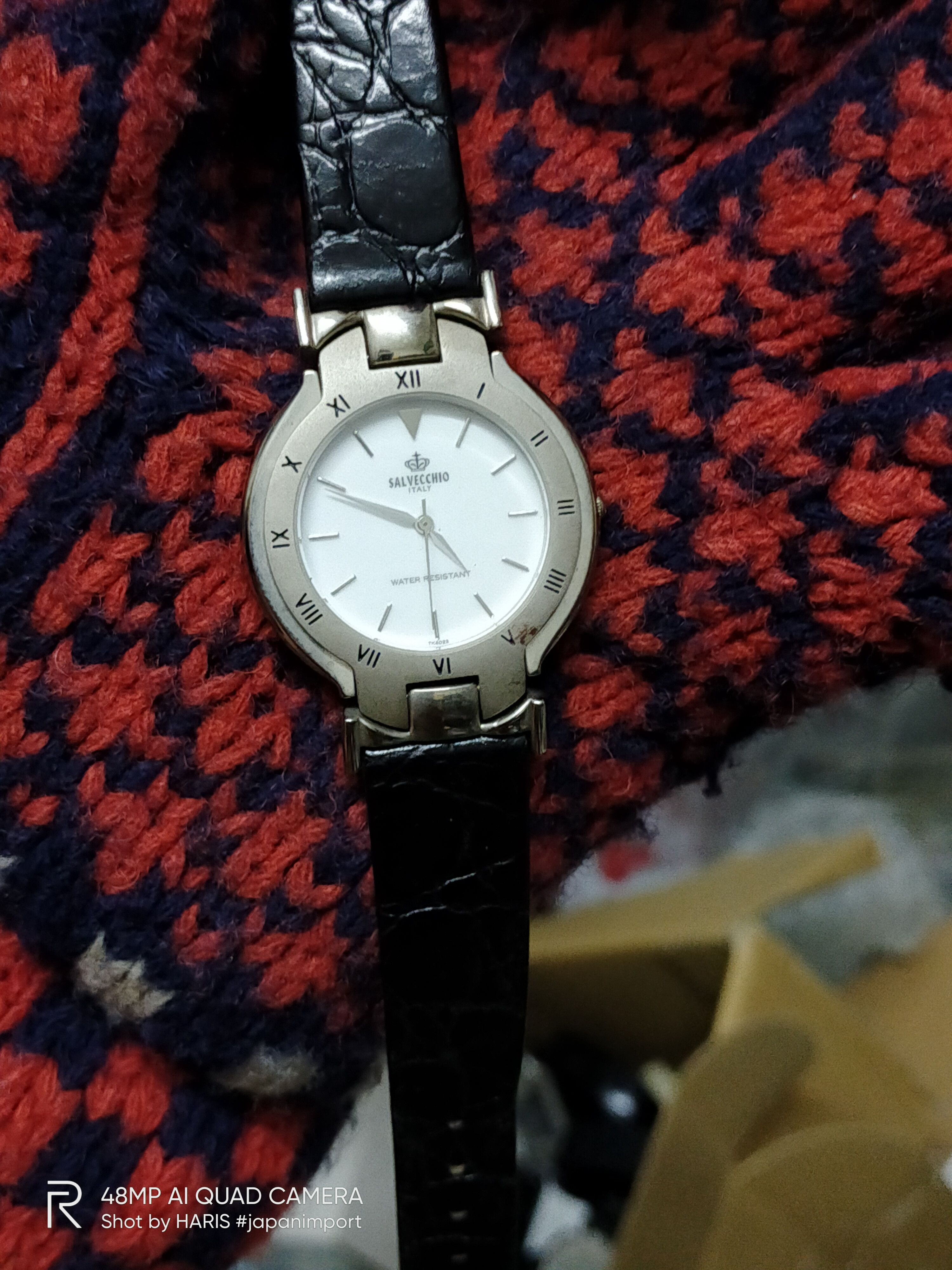 Vintage RETRO SALVECCHIO ITALY WATCH (LUXURY FASHION WATCH) Size ONE SIZE - 6 Thumbnail