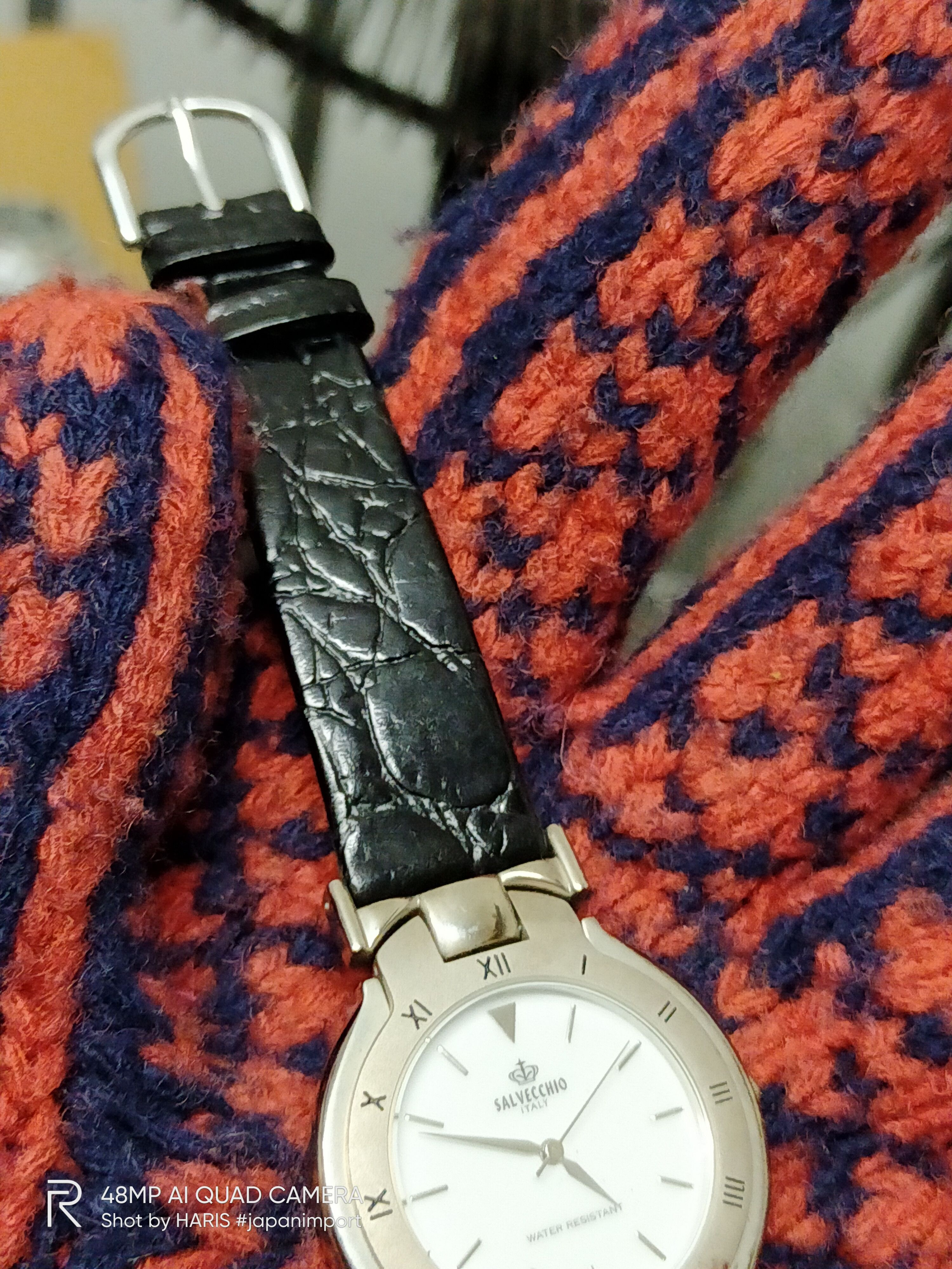 Vintage RETRO SALVECCHIO ITALY WATCH (LUXURY FASHION WATCH) Size ONE SIZE - 11 Thumbnail