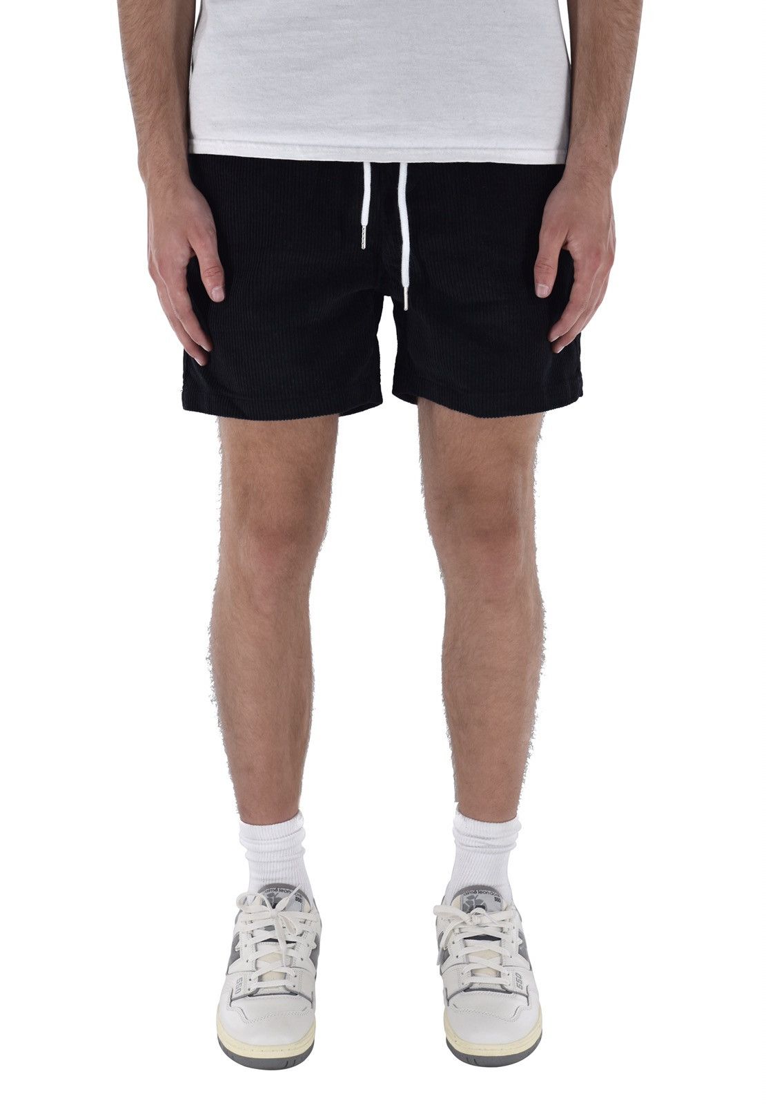 Vintage Corduroy Shorts Black M Size US 32 / EU 48 - 4 Thumbnail