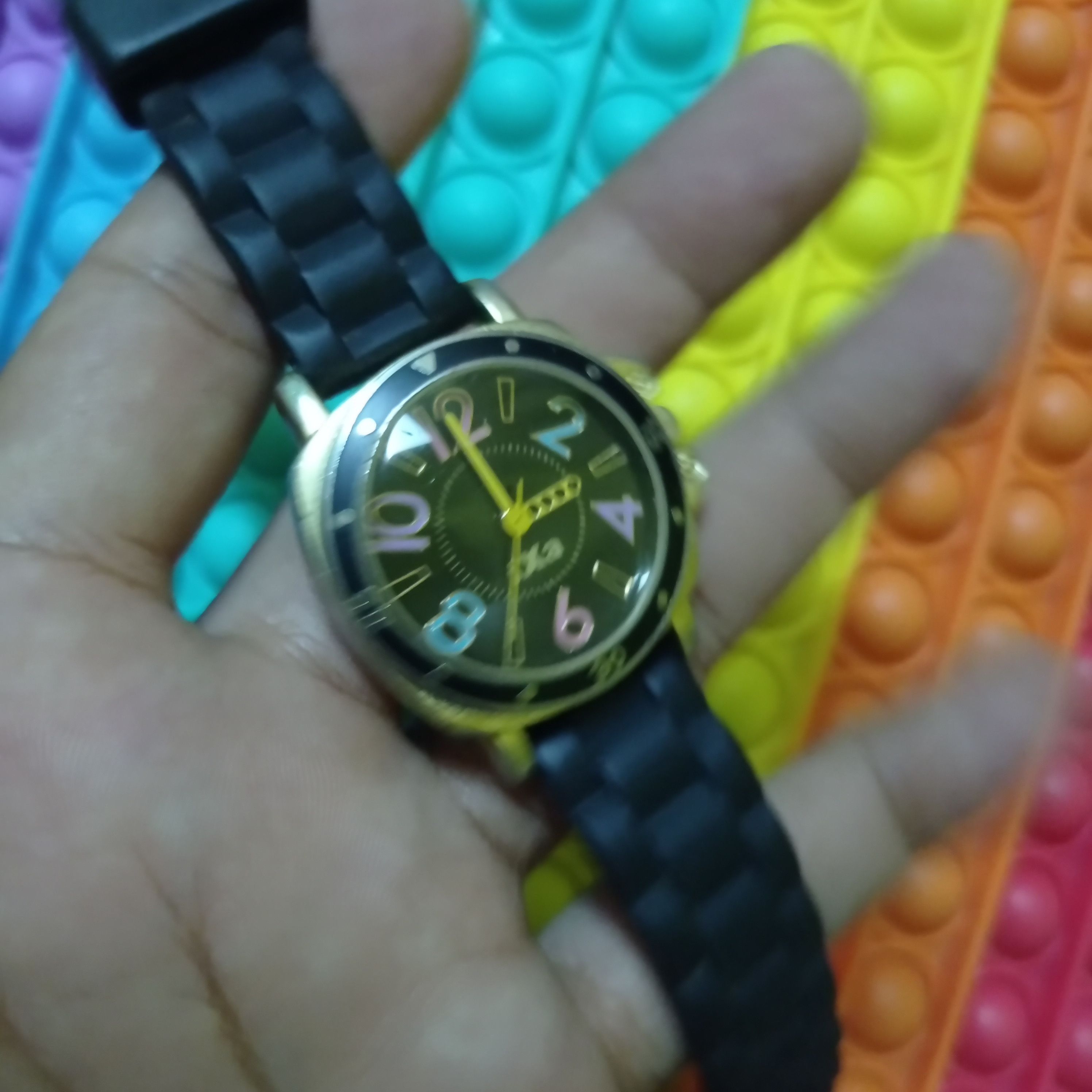 Japanese Brand × Vintage Retro Big Mark Colourful iXa J.AXIS (JAPAN WATCH DESIGN) Size ONE SIZE - 4 Thumbnail