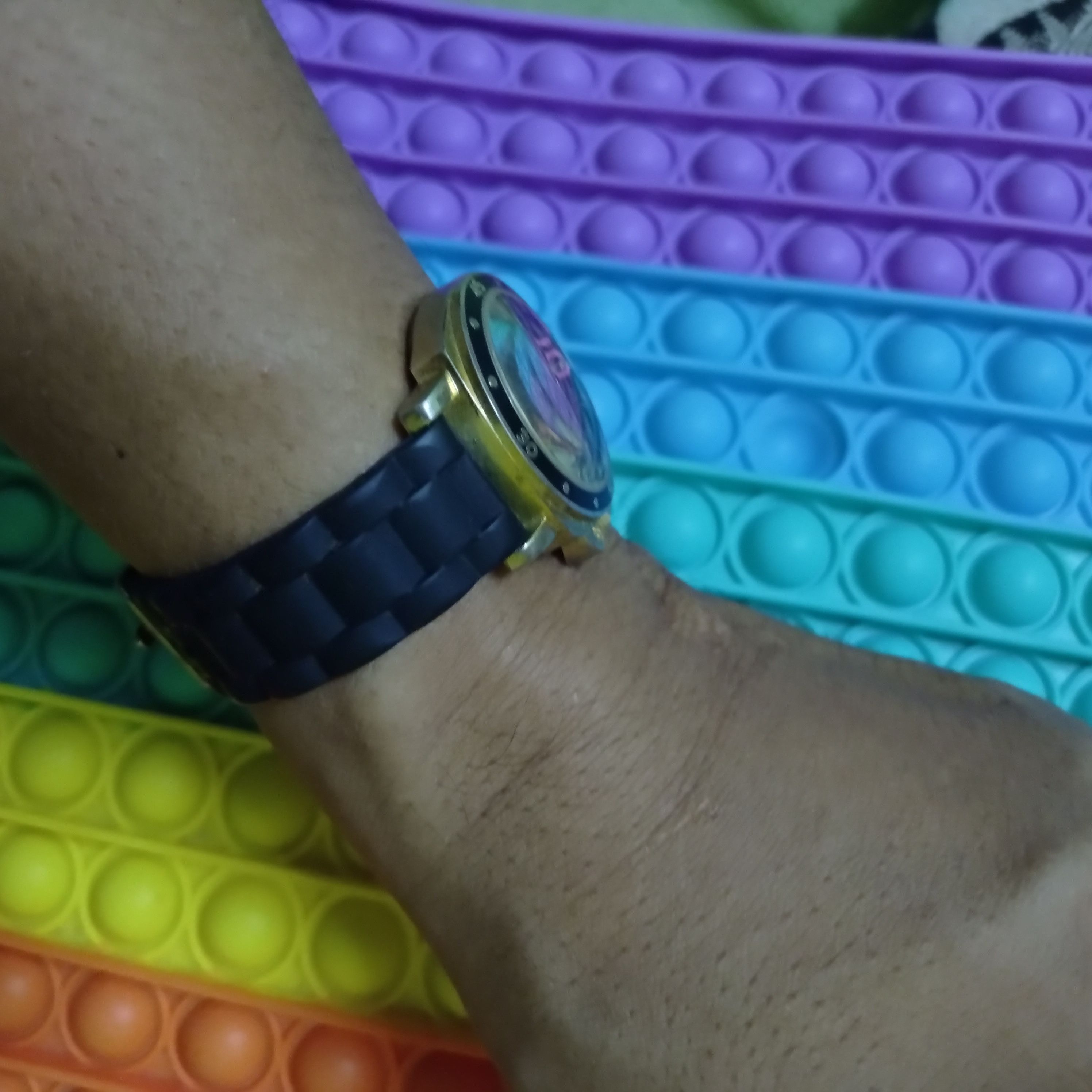 Japanese Brand × Vintage Retro Big Mark Colourful iXa J.AXIS (JAPAN WATCH DESIGN) Size ONE SIZE - 11 Thumbnail