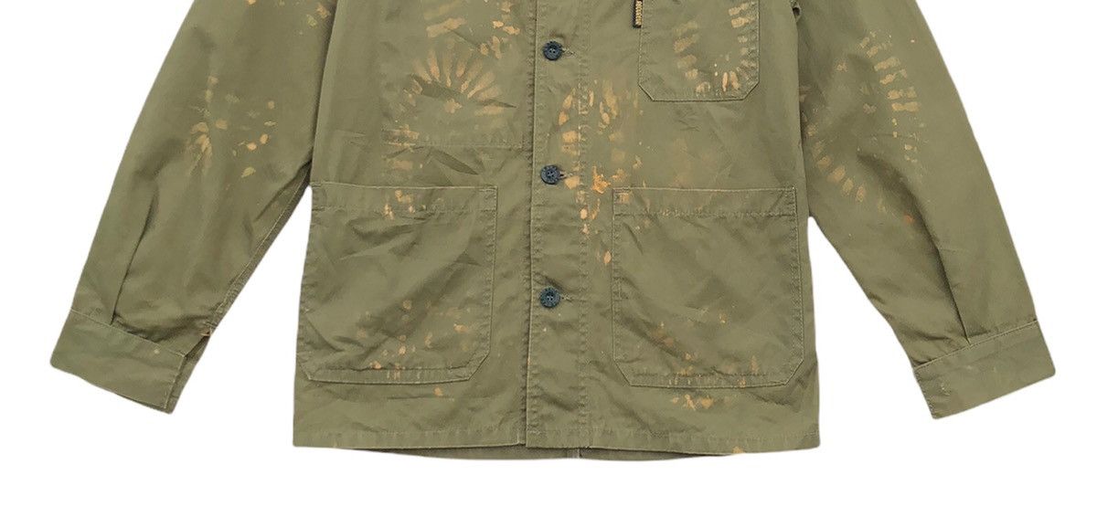Comme des Garcons Laboureur Comme des garçon Custom Step Boot Bleach Jacket Size US XS / EU 42 / 0 - 4 Thumbnail