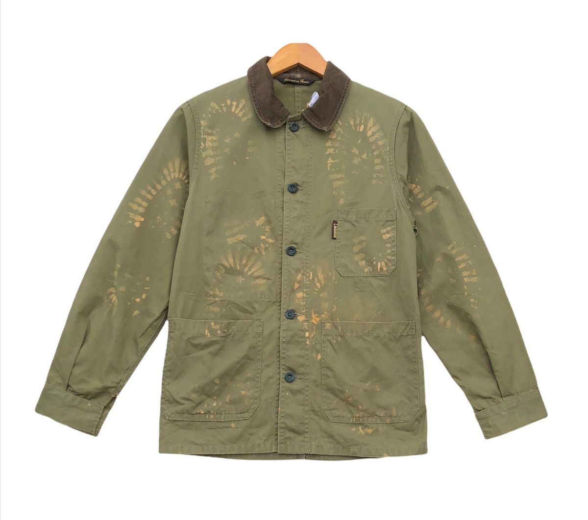 Comme des Garcons Laboureur Comme des garçon Custom Step Boot Bleach Jacket Size US XS / EU 42 / 0 - 1 Thumbnail
