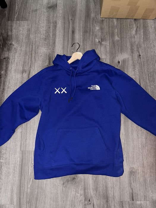 The North Face Kaws x The North Face Popover Hoodie Bolt Blue