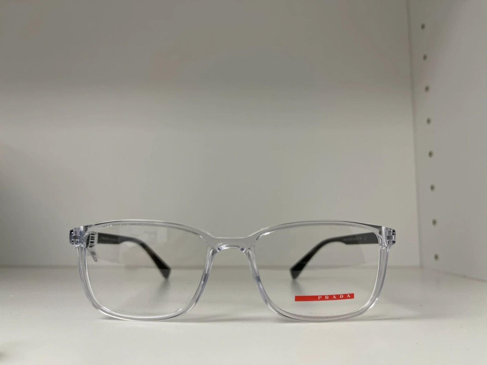 Pre-owned Prada X Vintage New Prada Clear Transparent Glasses Eyeglassesnew Prada