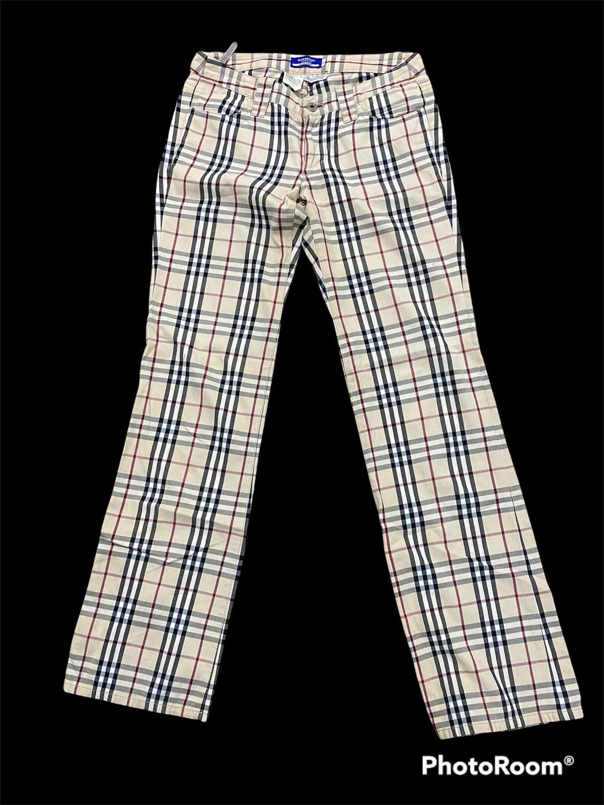 Burberry 💸SEND OFFER💸Burberry London Blue Lebel Nova Checked Size US 26 / EU 42 - 1 Thumbnail