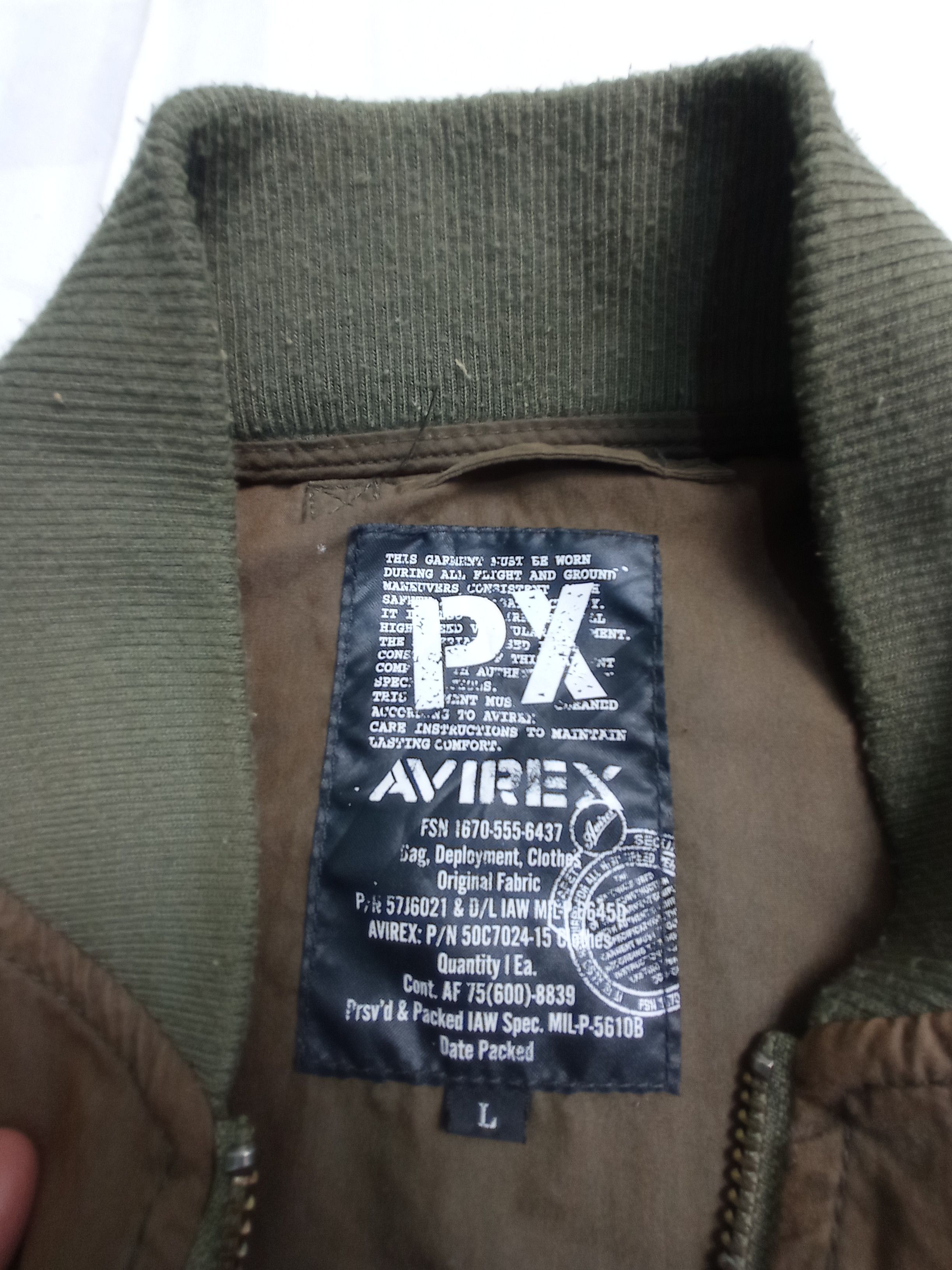 Avirex Vintage Avirex Bomber Jacket Size US L / EU 52-54 / 3 - 6 Thumbnail