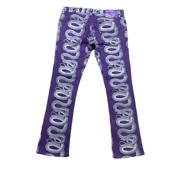 Hysteric Glamour Vintage 90s Hysteric Glamour Snake Flare Pants