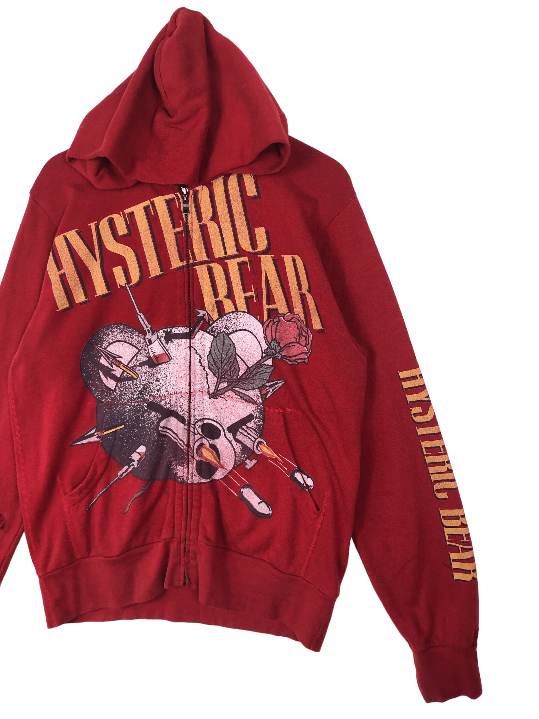 Hysteric Glamour RARE ITEM🔥HYSTERIC BEAR ZIPPER HOODIE Size US M / EU 48-50 / 2 - 14 Thumbnail