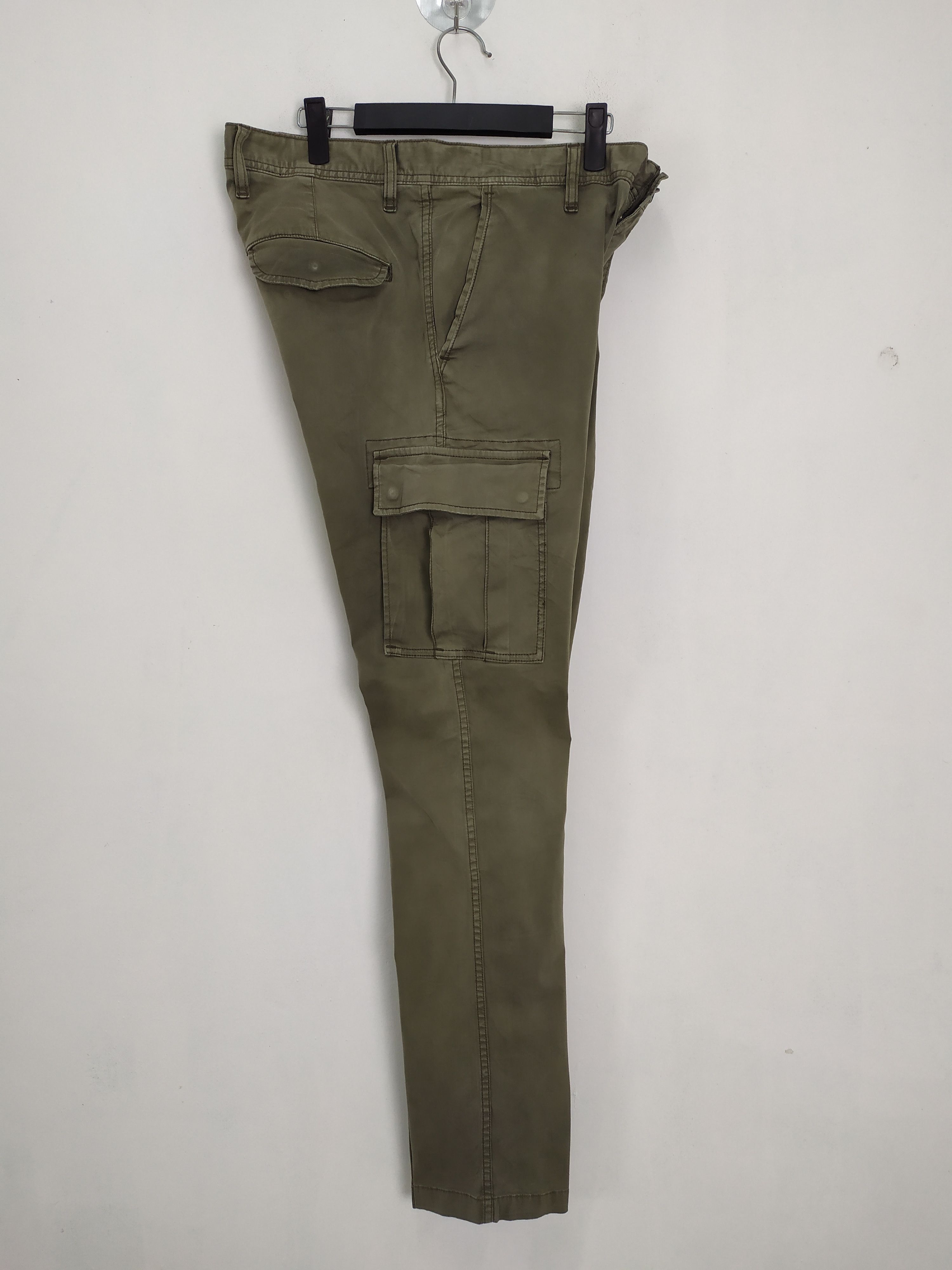 Japanese Brand VINTAGE GREEN FADED STREETWEAR CARGO PANTS Size US 34 / EU 50 - 8 Thumbnail
