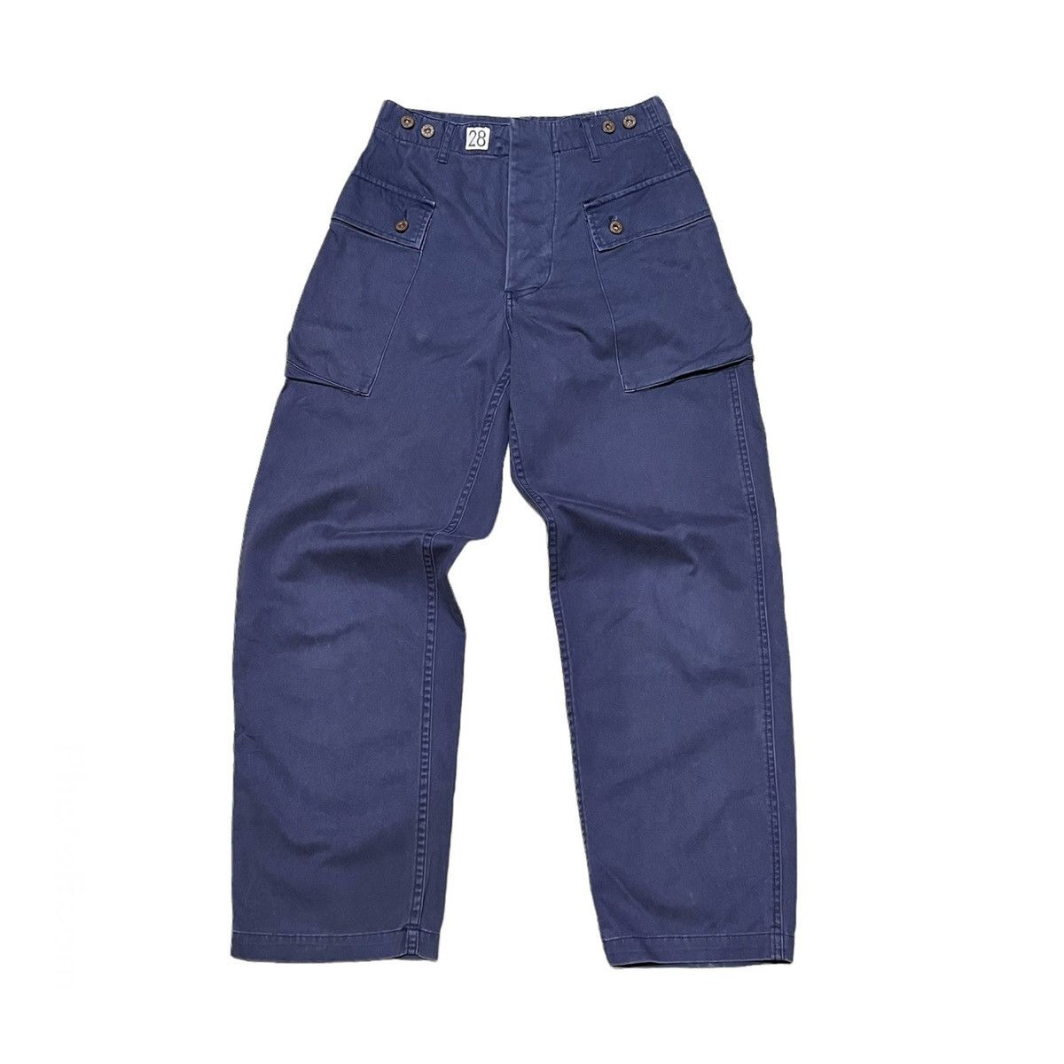 image of Gaijin Monkey Pants Cargo Pants in Blue, Men's (Size 28)