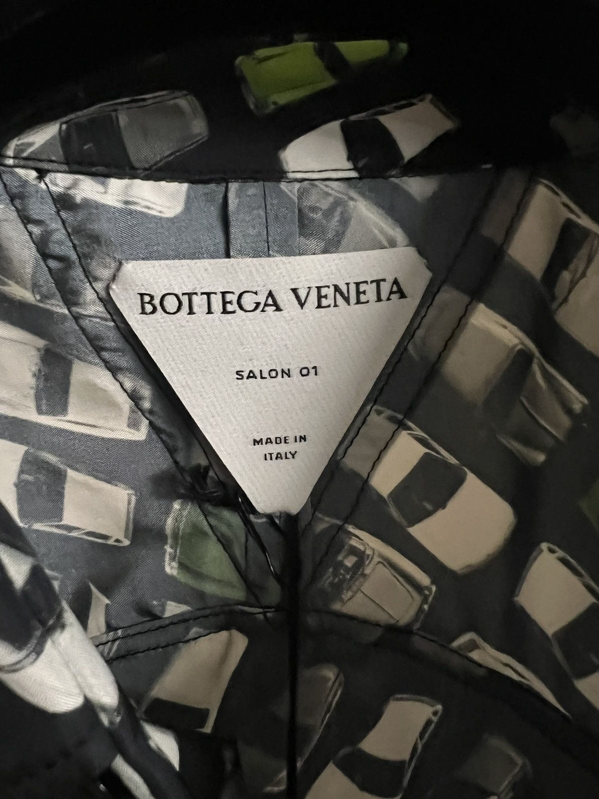 Bottega Veneta Bottega Veneta car print shirt Size US M / EU 48-50 / 2 - 3 Thumbnail