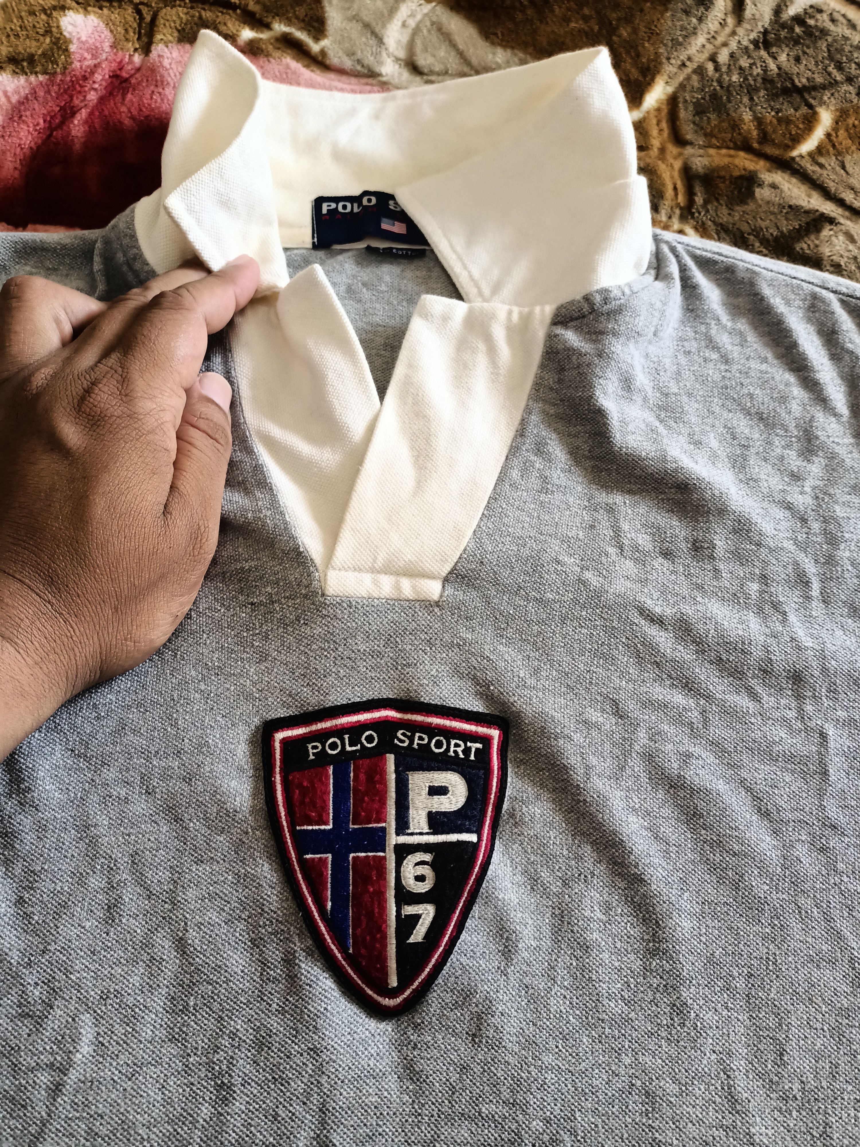 Polo Ralph Lauren Vintage Polo Sport 67 by Polo Ralph Lauren Size US L / EU 52-54 / 3 - 4 Thumbnail