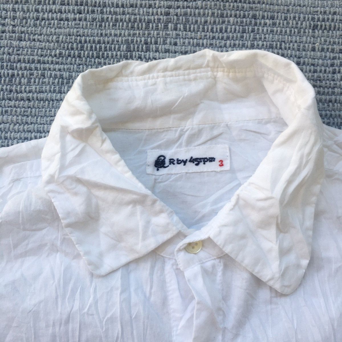 45rpm white shirt Size US M / EU 48-50 / 2 - 2 Thumbnail