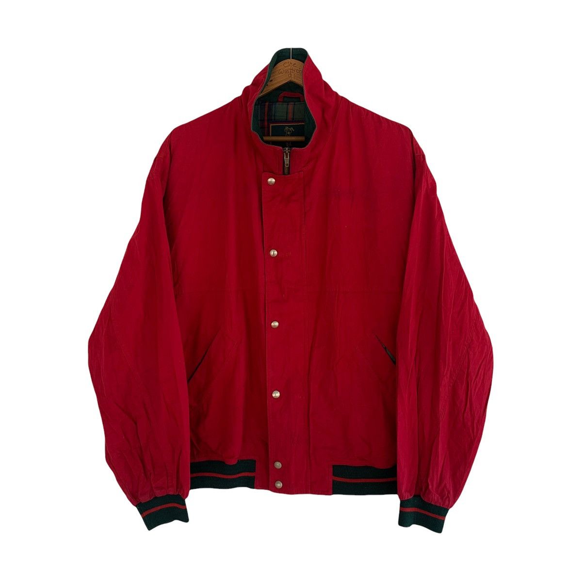 image of Daks London x Vintage Daks Golf Jacket in Red, Men's (Size Large)