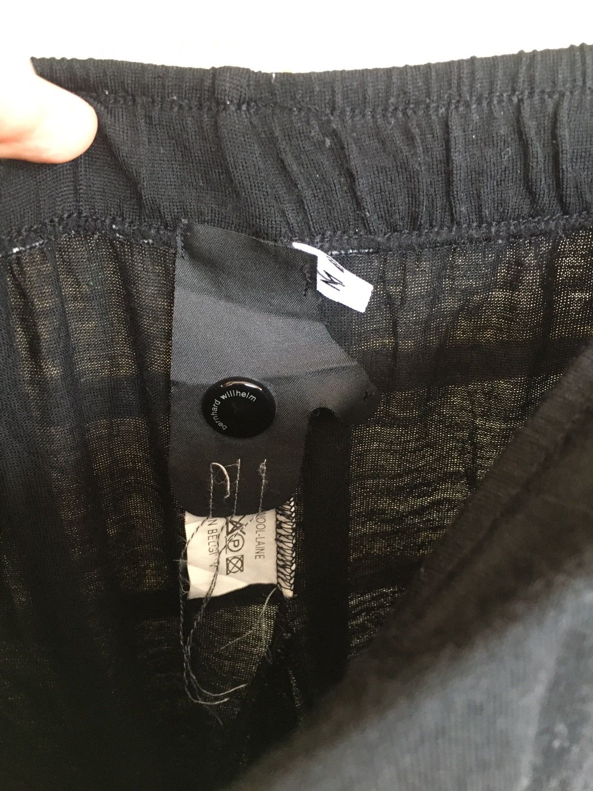 Bernhard Willhelm black wool skirt Size 30" / US 8 / IT 44 - 4 Thumbnail