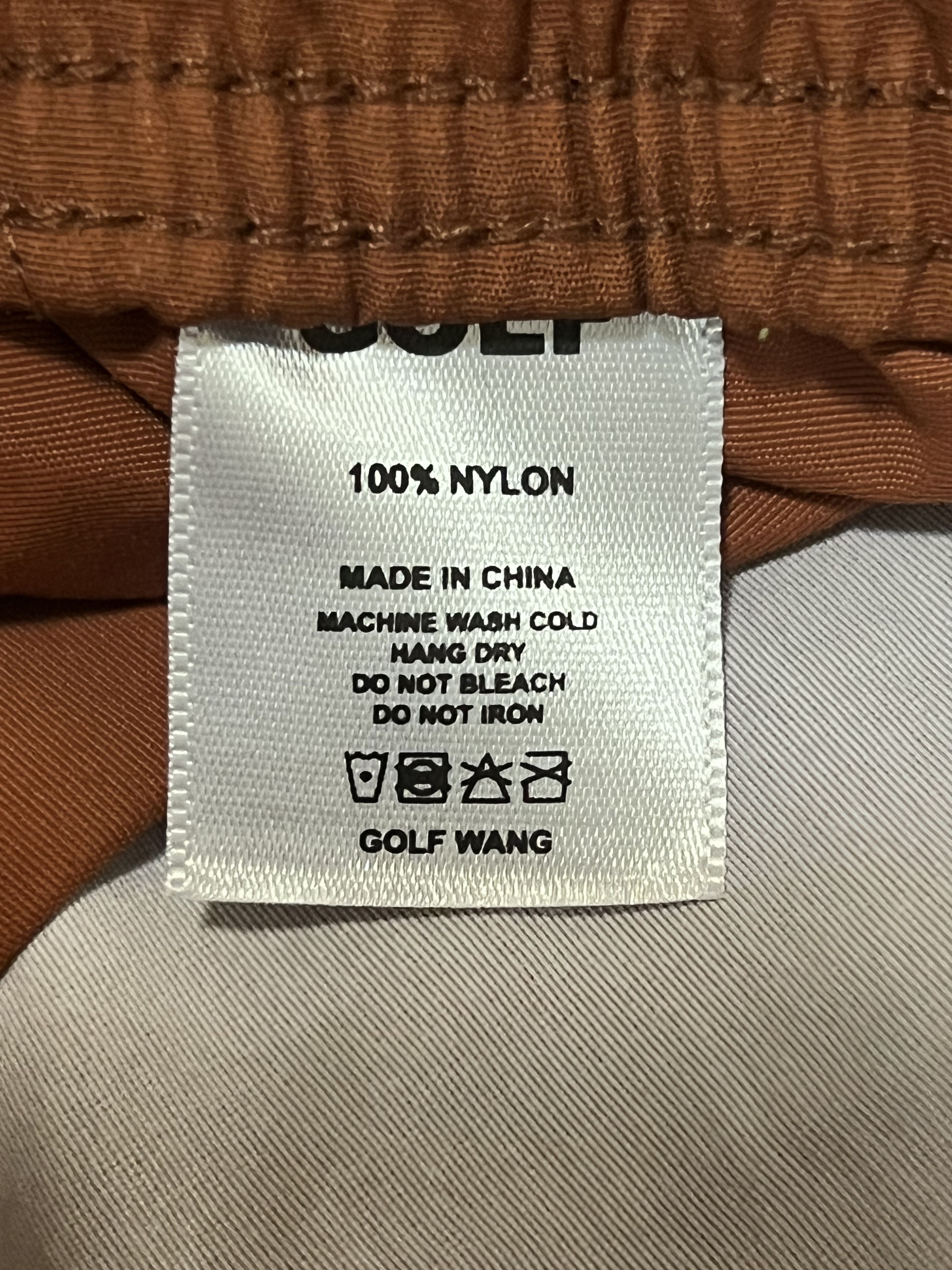 Golf Wang 💚 SS19 Golf Wang Flame Shorts Brown Large NEW Size US 34 / EU 50 - 9 Thumbnail
