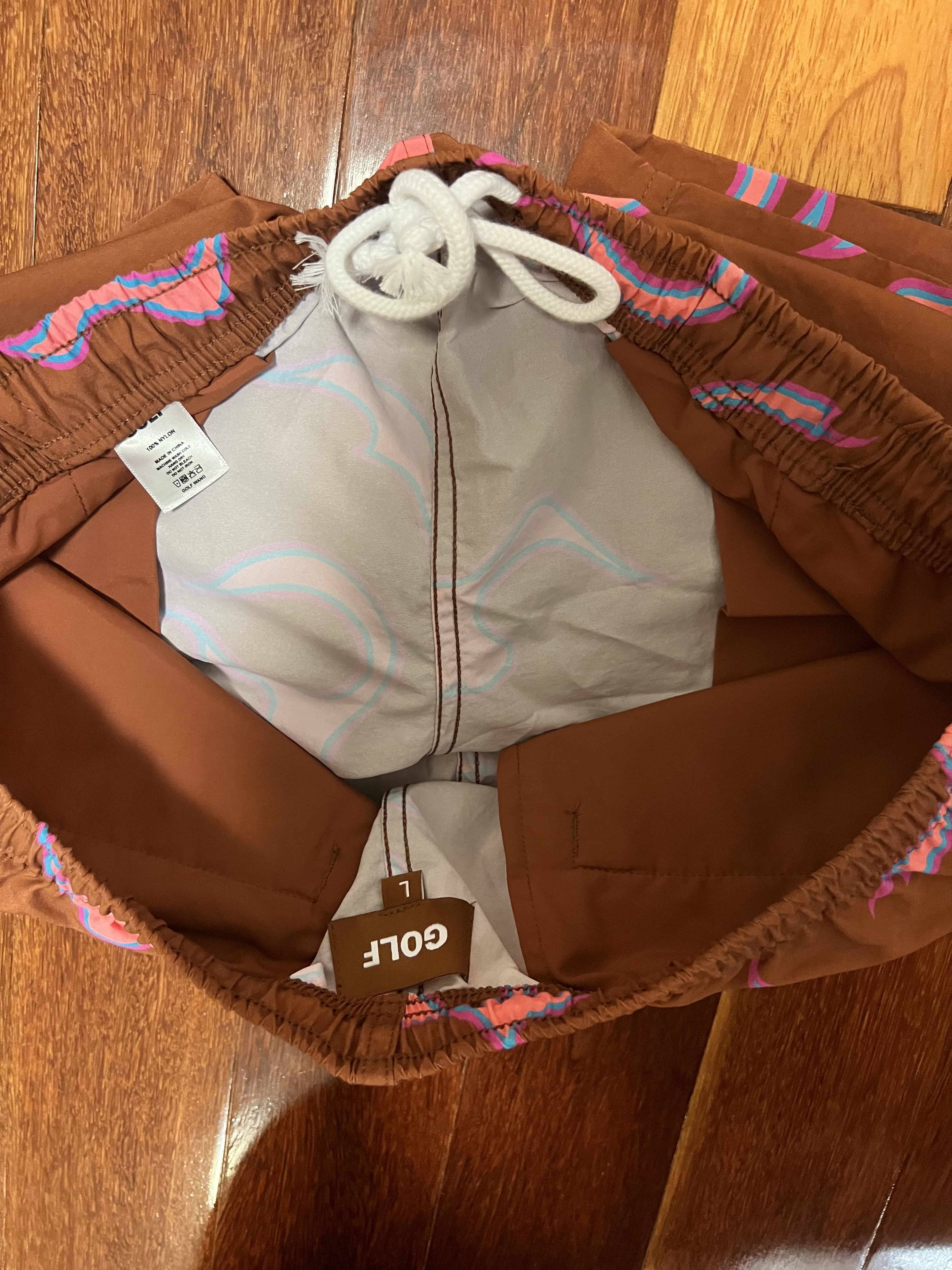 Golf Wang 💚 SS19 Golf Wang Flame Shorts Brown Large NEW Size US 34 / EU 50 - 11 Thumbnail