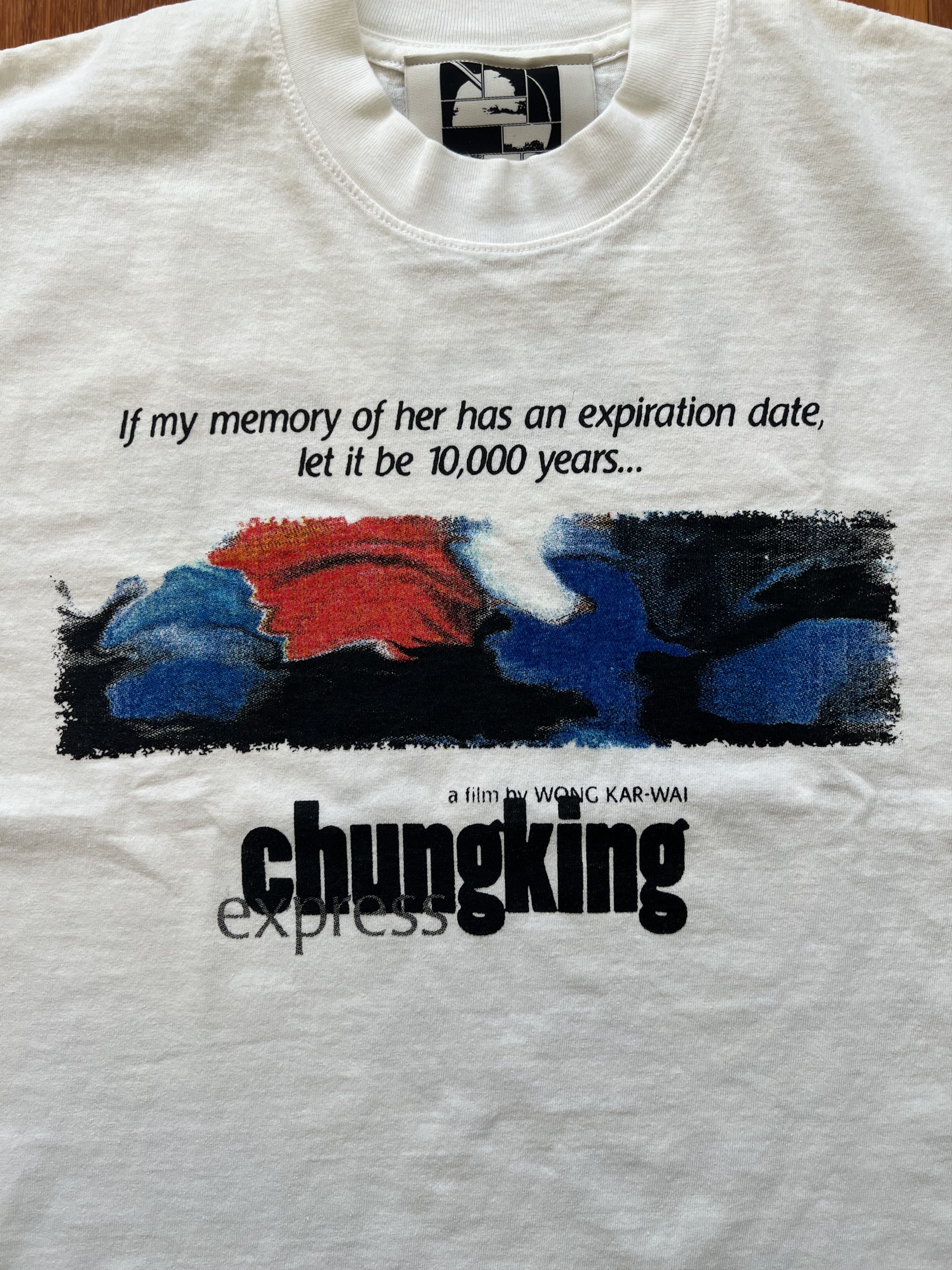 Other 💚 andafterthat Chungking Express Wong Kar Wai White Tee NEW Size US M / EU 48-50 / 2 - 3 Thumbnail