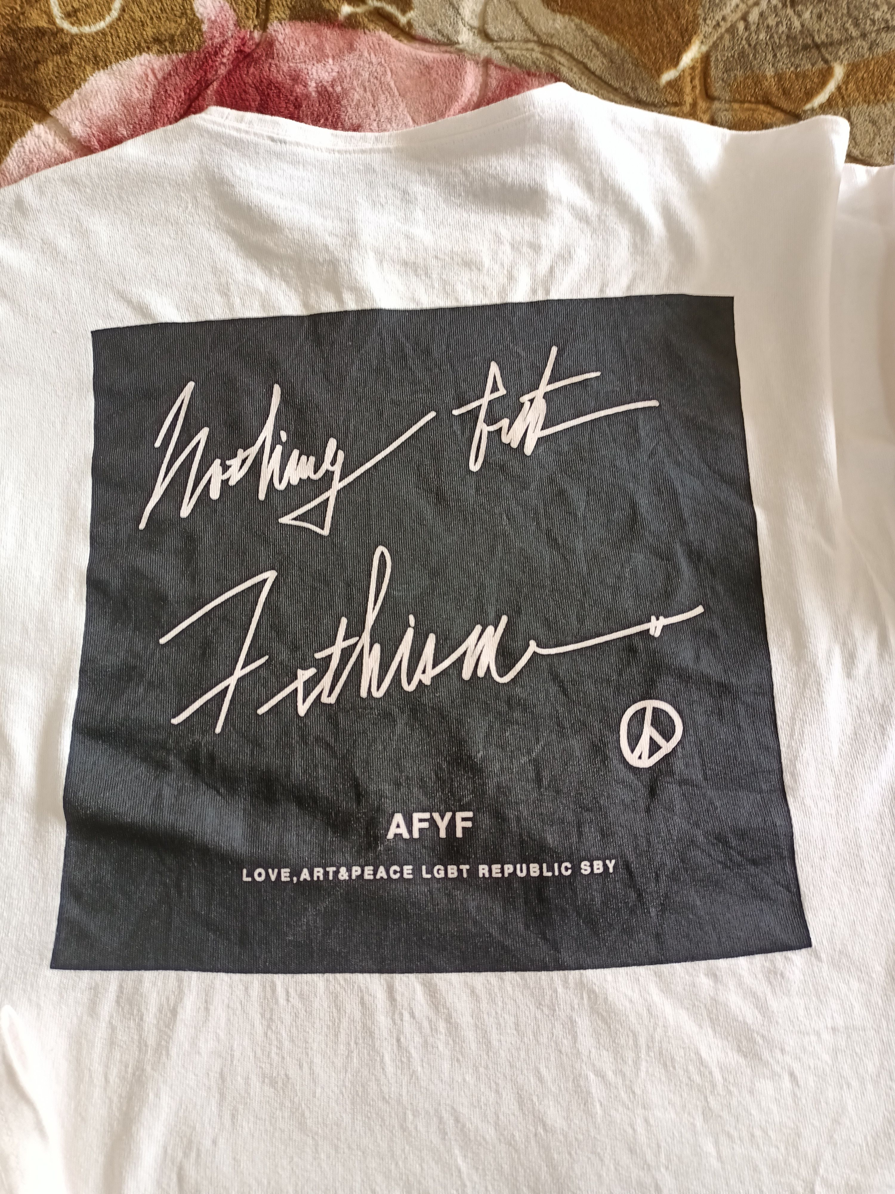Designer AFYF designer art t-shirt by rovtski Size US L / EU 52-54 / 3 - 8 Thumbnail