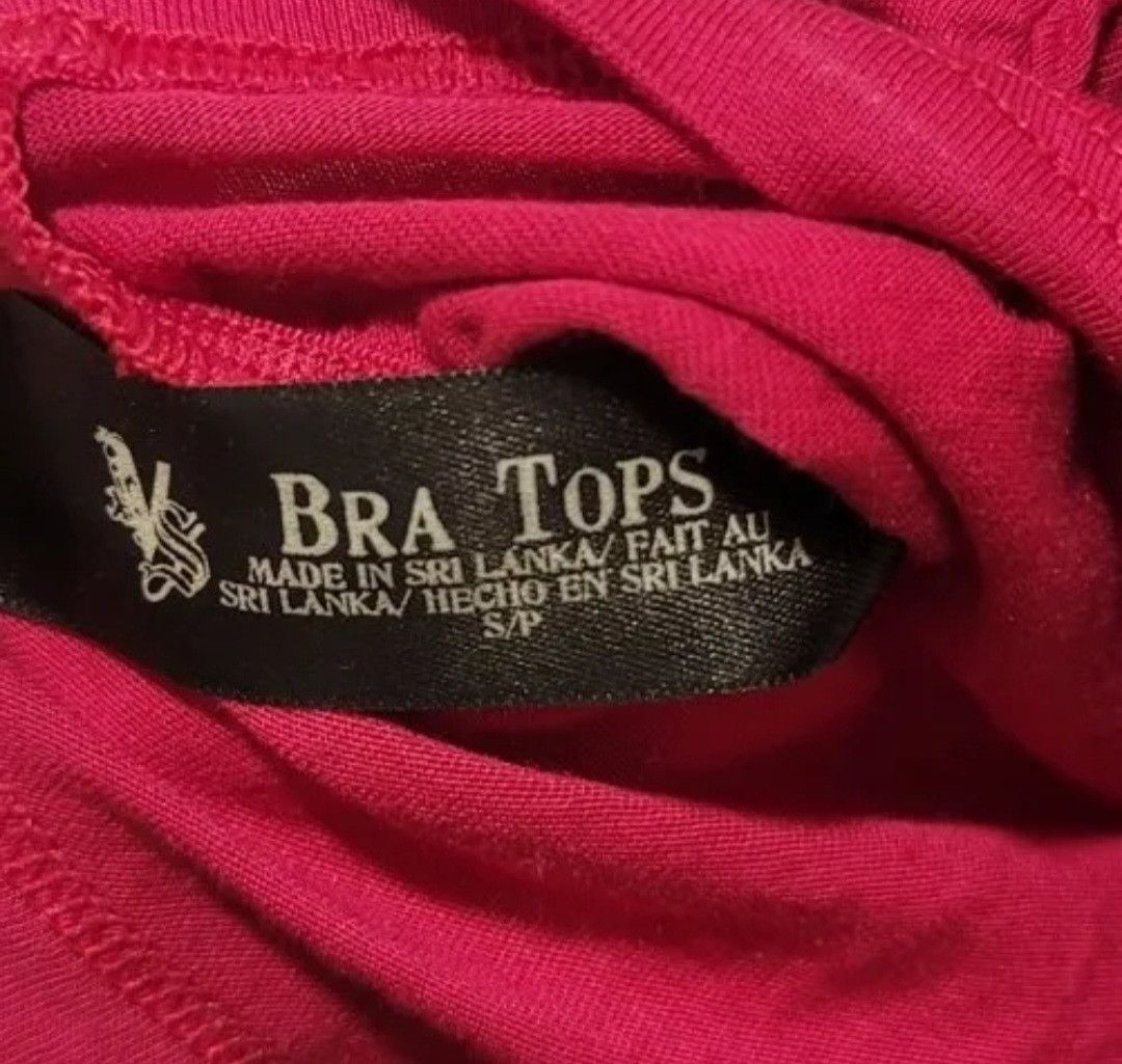 Victoria's Secret Victoria's Secret Pink Bra Top Half Flutter Sleeve Tunic S Size S / US 4 / IT 40 - 4 Thumbnail