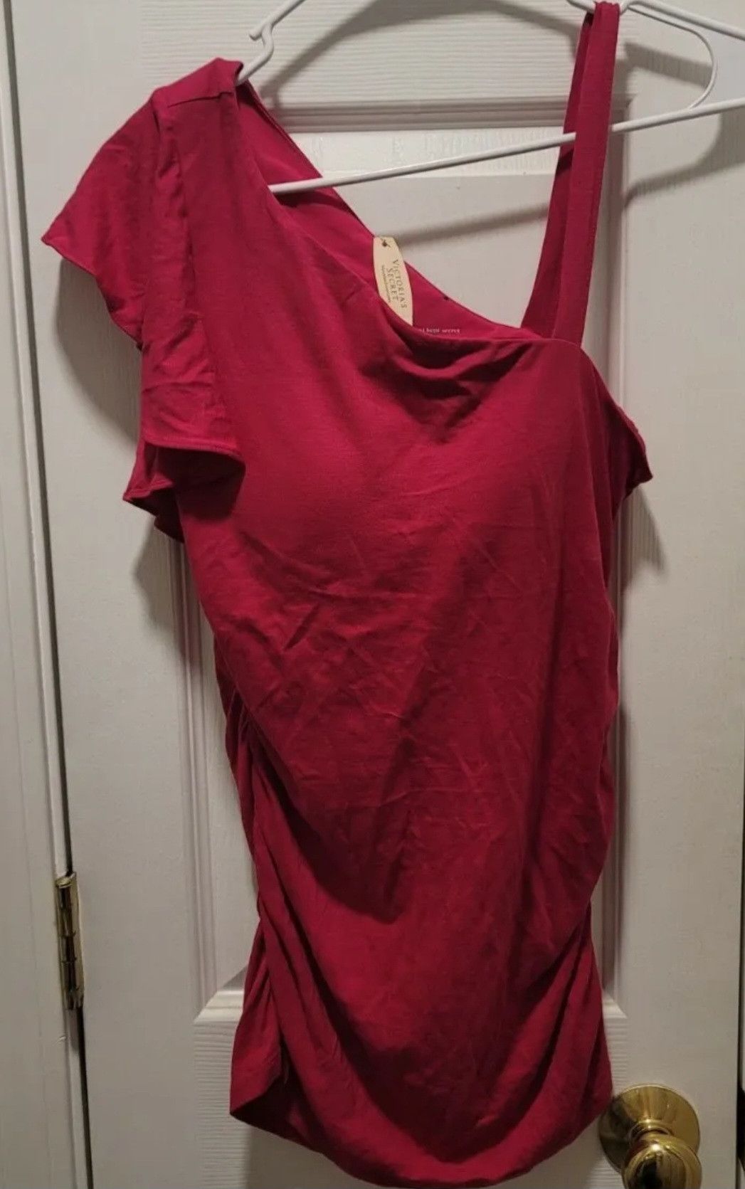 Victoria's Secret Victoria's Secret Pink Bra Top Half Flutter Sleeve Tunic S Size S / US 4 / IT 40 - 1 Thumbnail