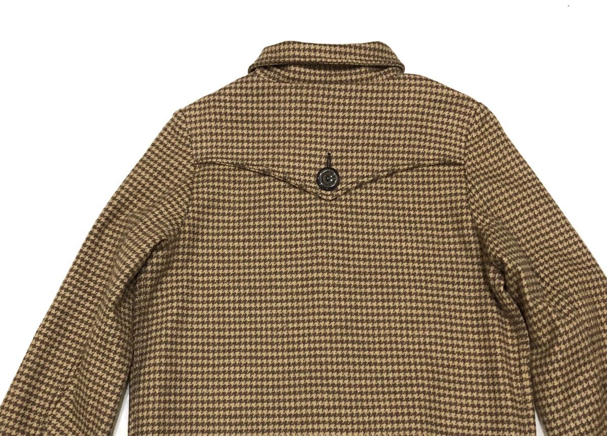 Japanese Brand Wool Houndstooth Jacket Style For Women Size M / US 6-8 / IT 42-44 - 6 Thumbnail