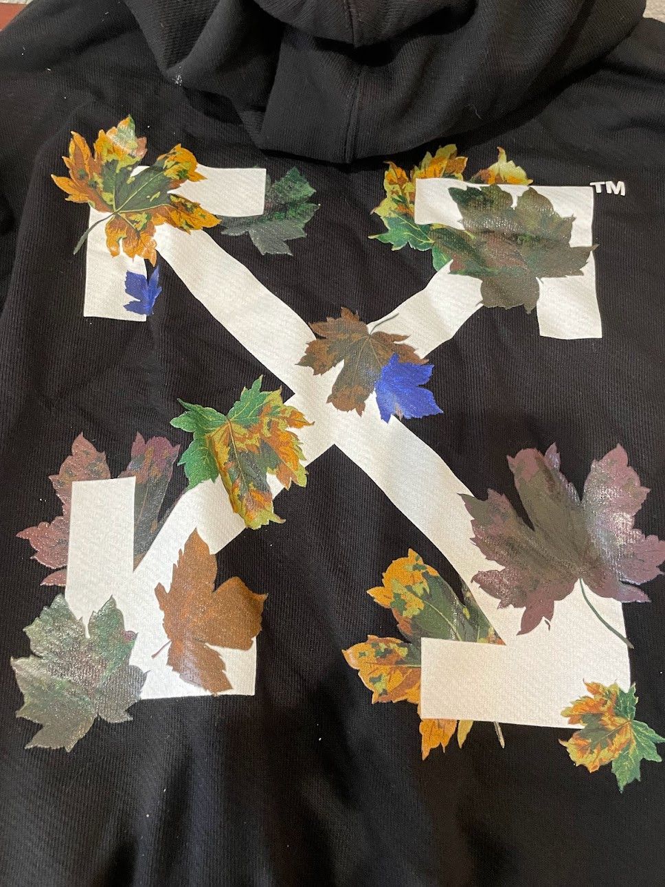 Off-White OFF-WHITE Maple Leaf Hoodie Size US S / EU 44-46 / 1 - 4 Thumbnail