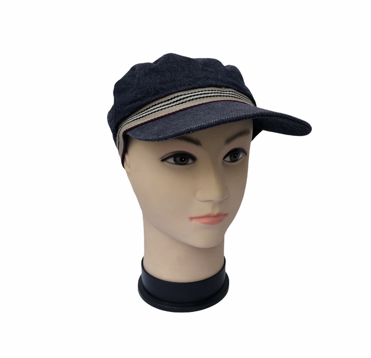 Burberry Vintage Burberry London Denim Full Cap Size ONE SIZE - 3 Thumbnail