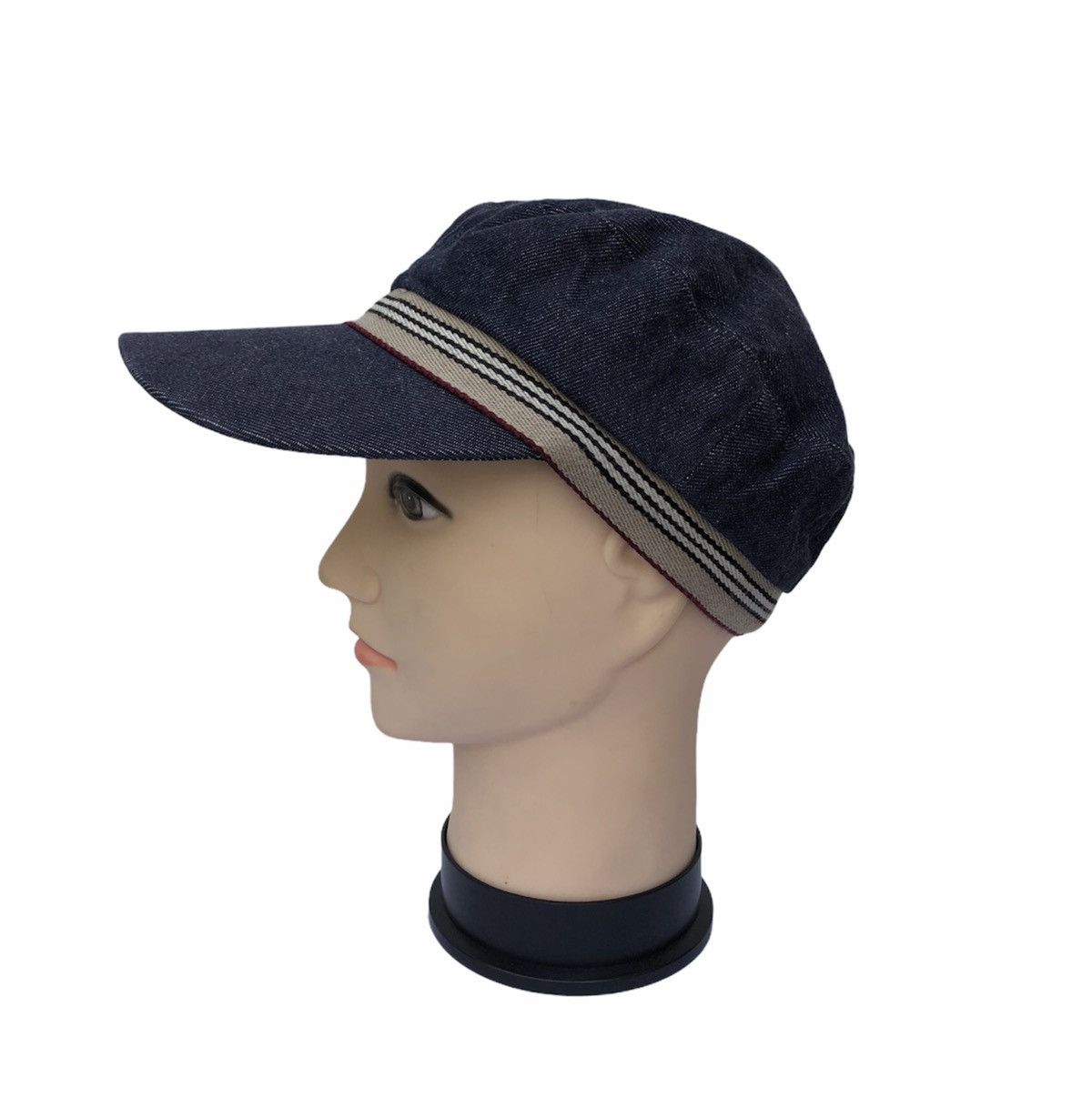 Burberry Vintage Burberry London Denim Full Cap Size ONE SIZE - 2 Thumbnail