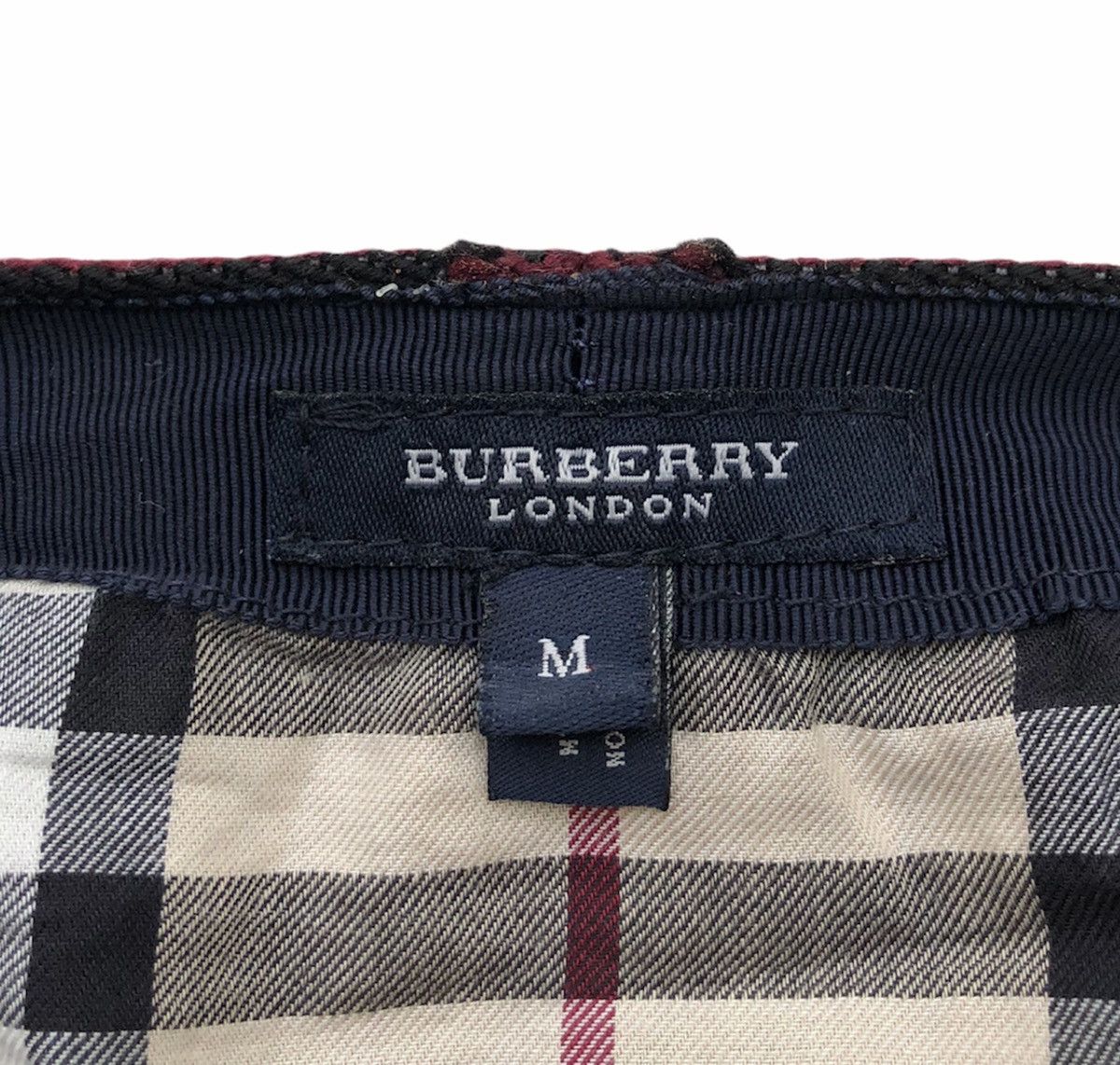 Burberry Vintage Burberry London Denim Full Cap Size ONE SIZE - 13 Thumbnail