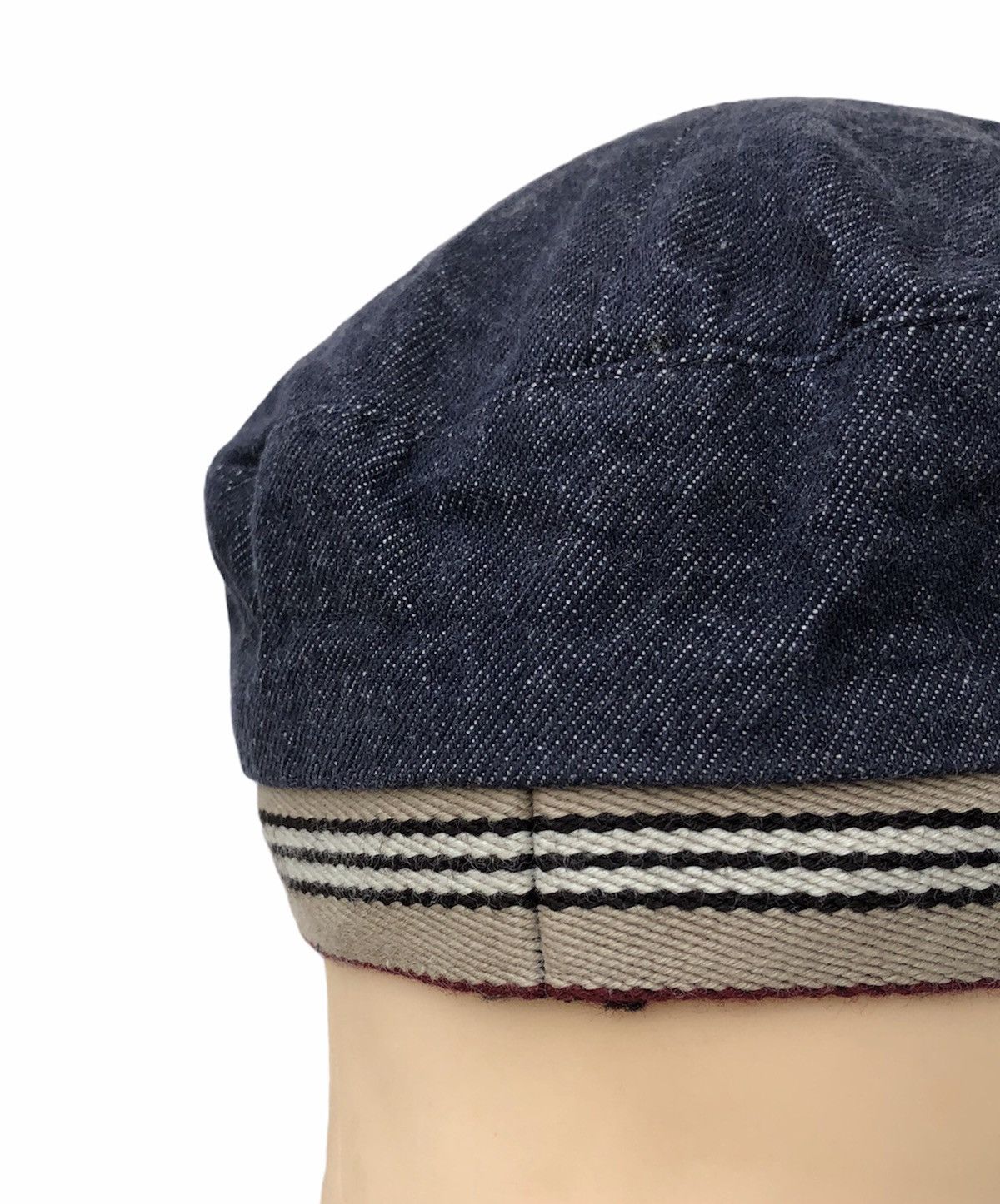 Burberry Vintage Burberry London Denim Full Cap Size ONE SIZE - 9 Thumbnail