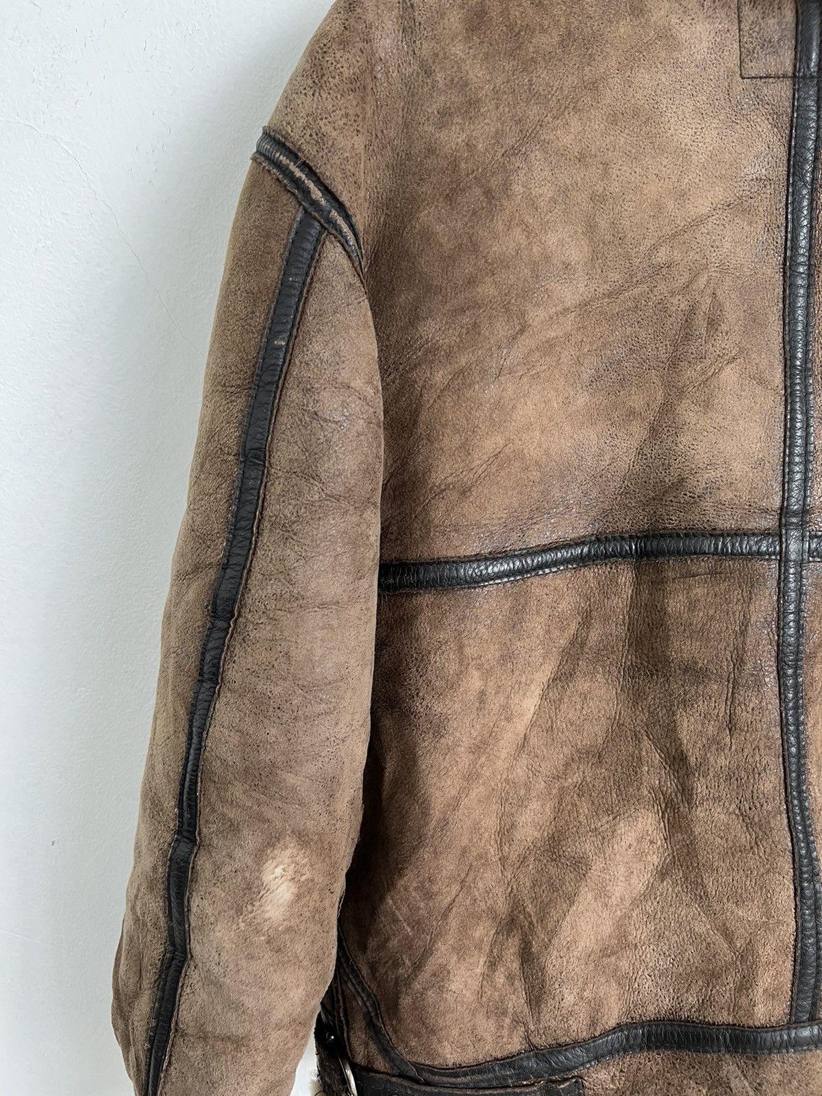 Vintage B 3 Sheep Skin Leather Coat Jacket B2 Size US M / EU 48-50 / 2 - 8 Thumbnail