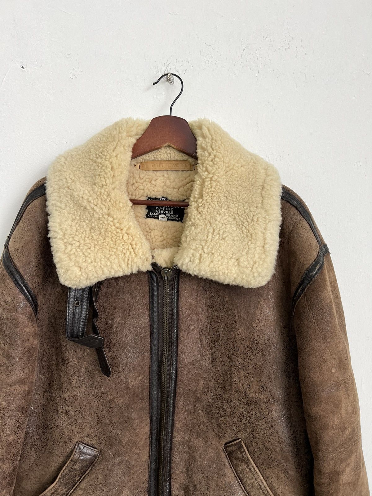 Vintage B 3 Sheep Skin Leather Coat Jacket B2 Size US M / EU 48-50 / 2 - 3 Thumbnail
