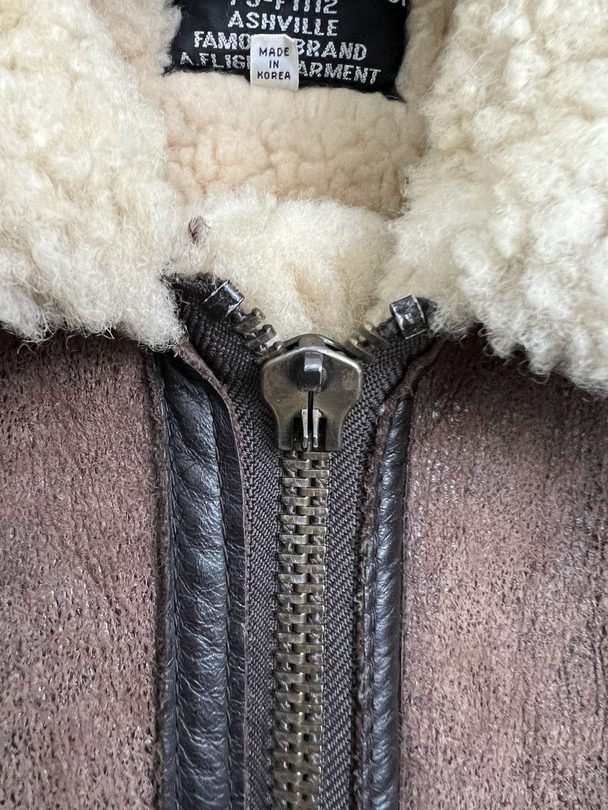 Vintage B 3 Sheep Skin Leather Coat Jacket B2 Size US M / EU 48-50 / 2 - 6 Thumbnail